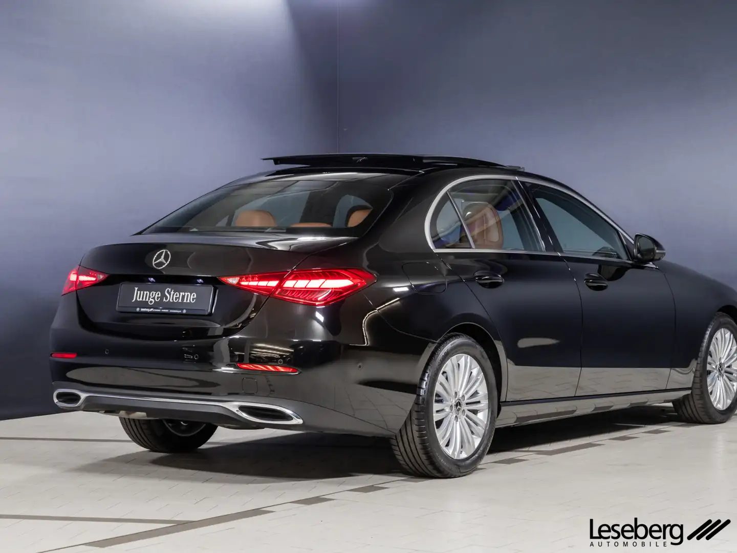 Mercedes-Benz C 220 C 220 d Avantgarde Digital Light/Pano/360/Distro Schwarz - 2