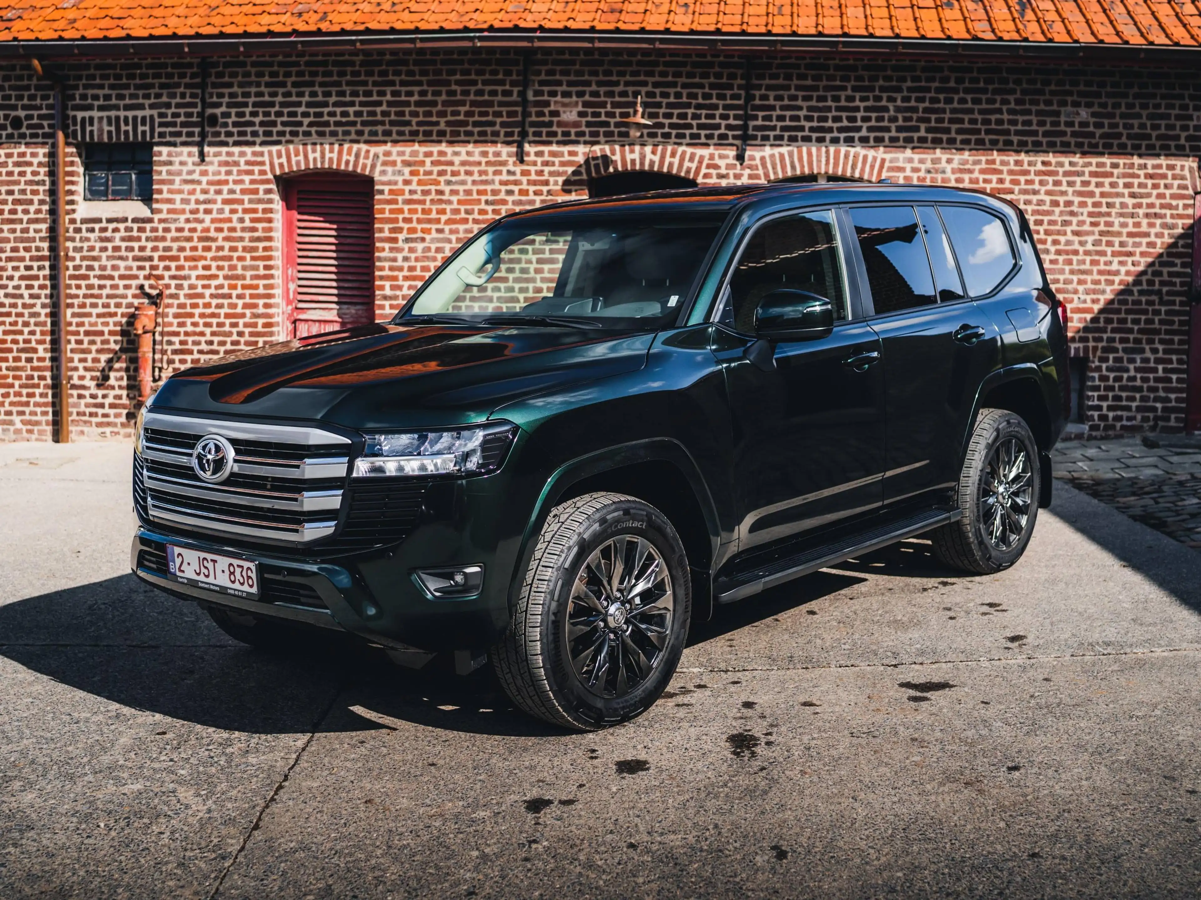 Toyota Land Cruiser 300 met Belgische registratie eu conformity