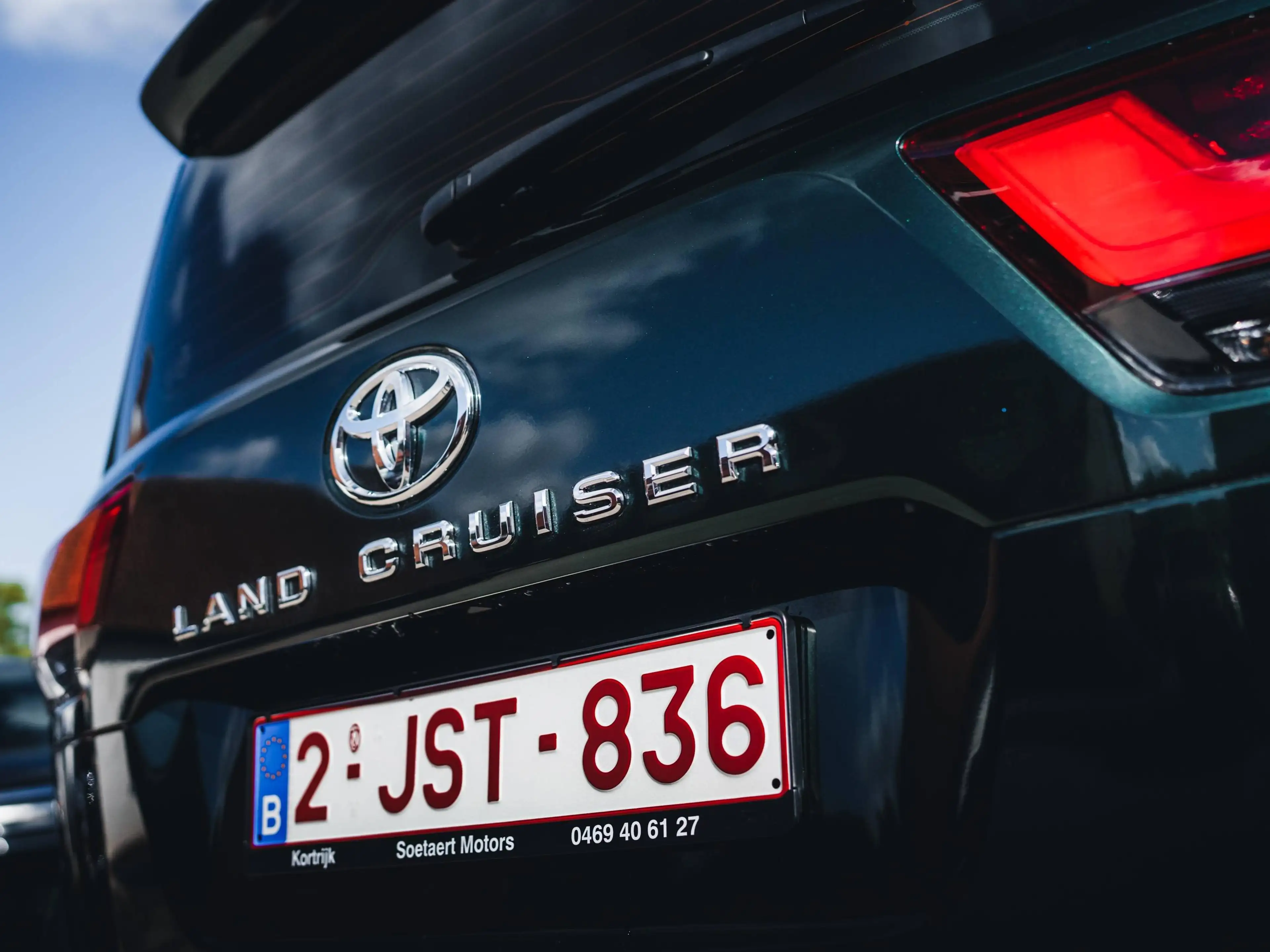 Toyota Land Cruiser 300 met Belgische registratie eu conformity — photo 11