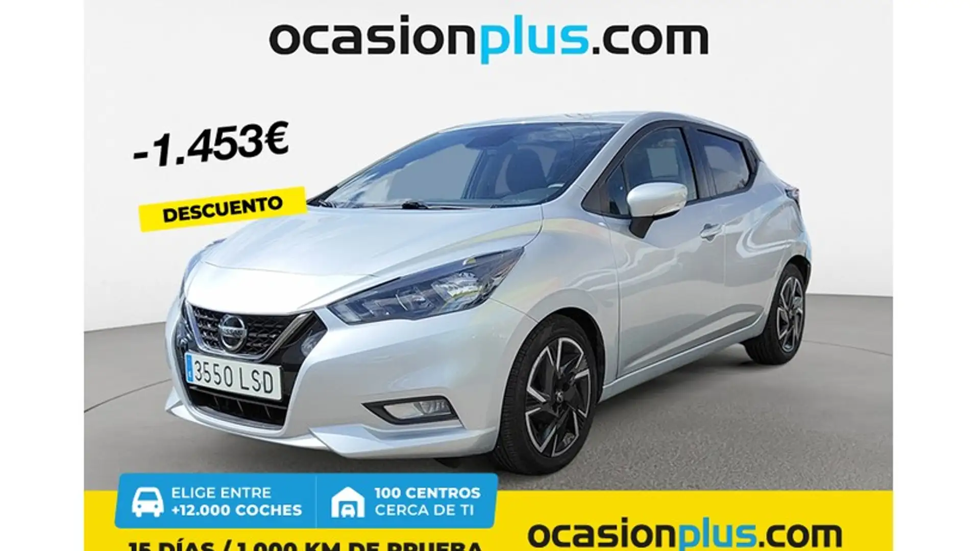 Nissan Micra IG-T Acenta CVT 92 Plateado - 1