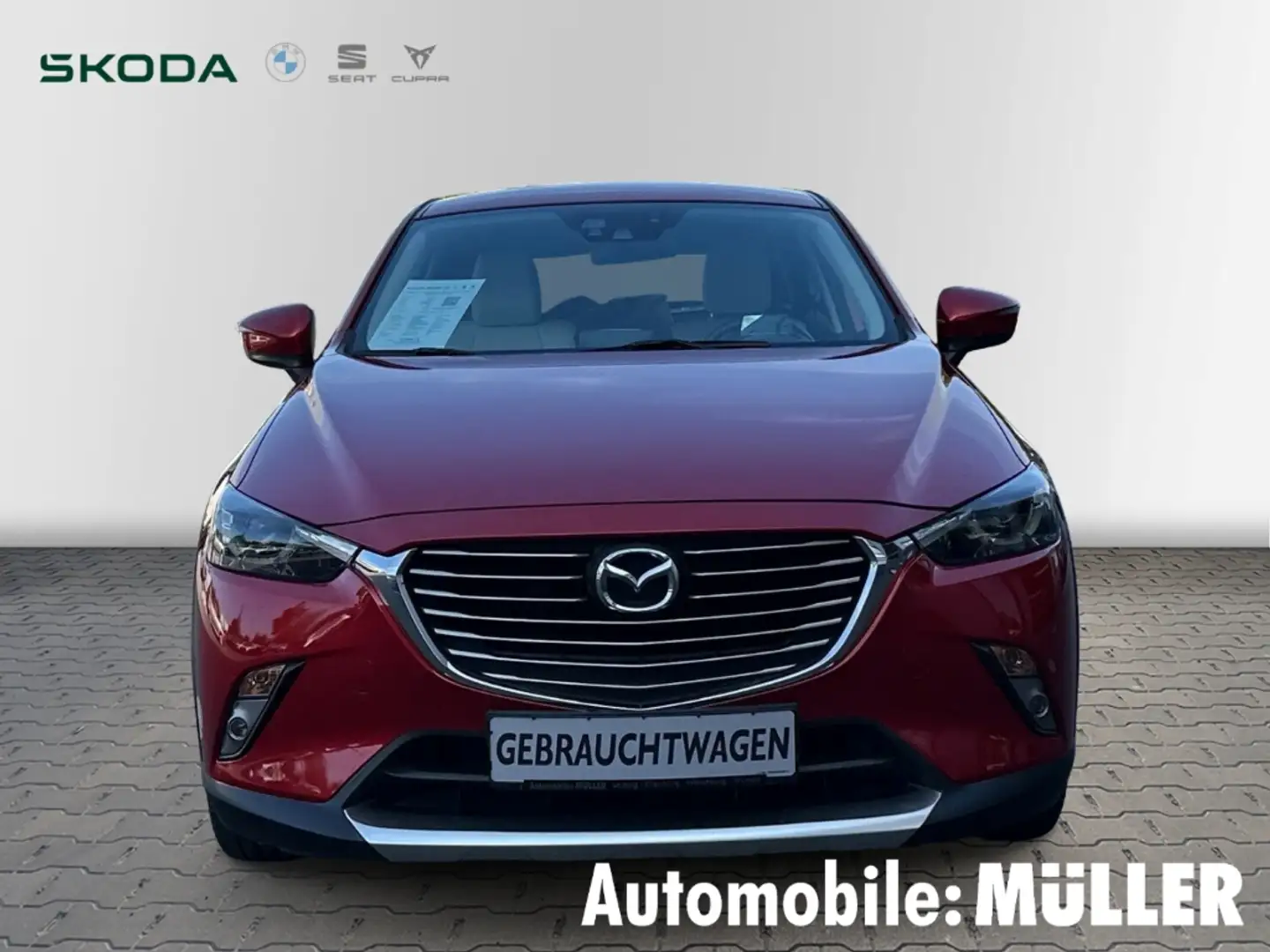 Mazda CX-3 2.0 SKYACTIV-G 150 PS  Sports-Line AWD *NAVI*elktr Rouge - 2