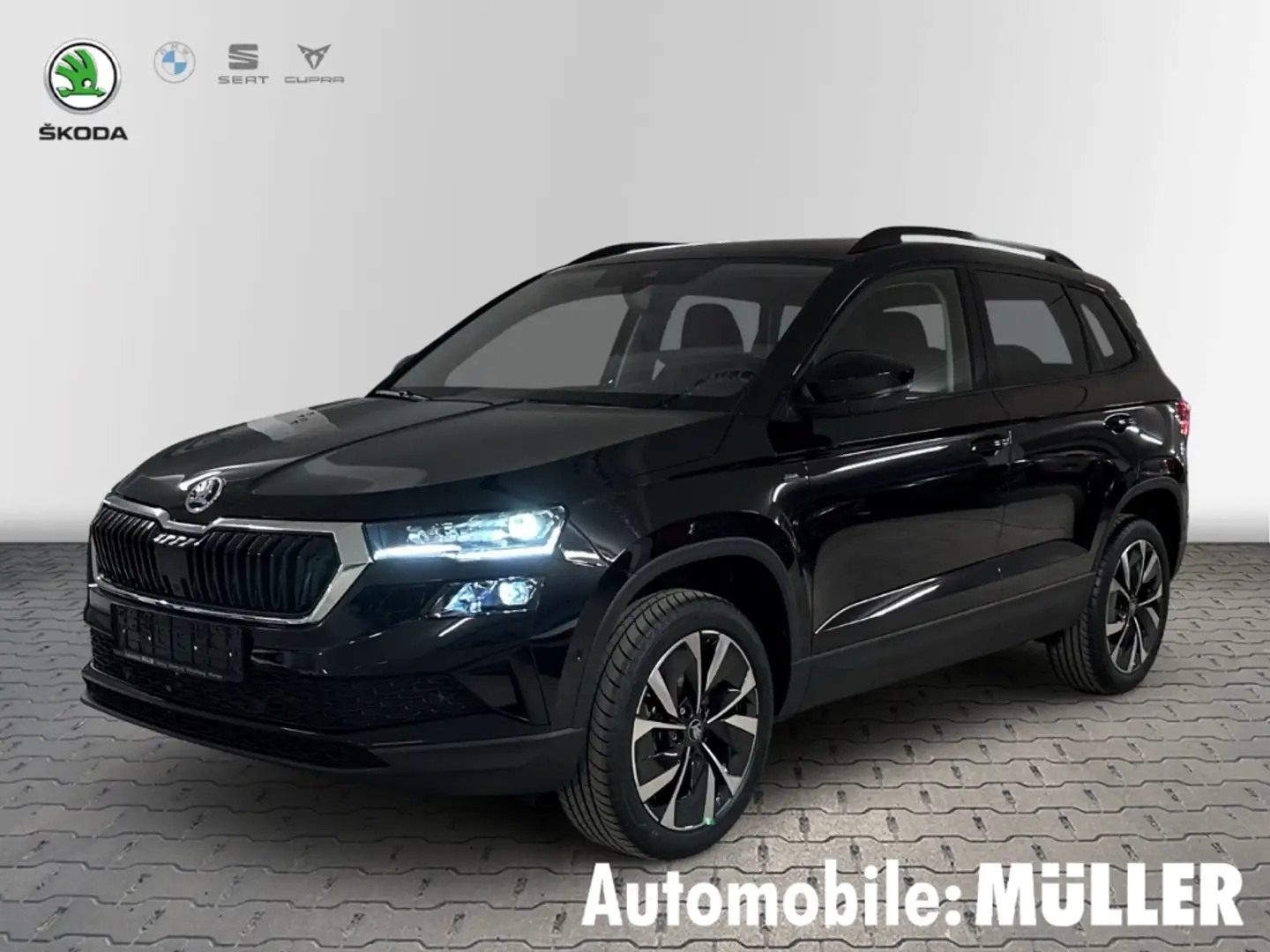Skoda Karoq Tour 1.5 ACT EU6e 1,5 TSI 110 kW 7-Gang-DSG Schwarz - 1