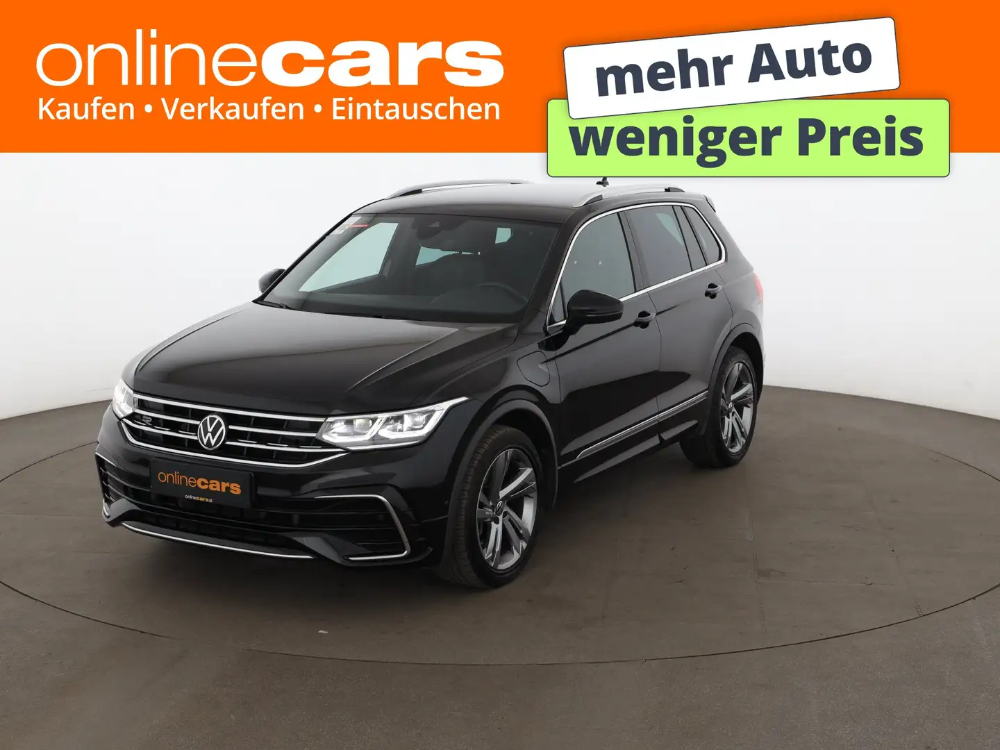 Volkswagen Tiguan 1.4 TSI R-Line PHEV Aut MATRIX AHK RADAR Schwarz - 1