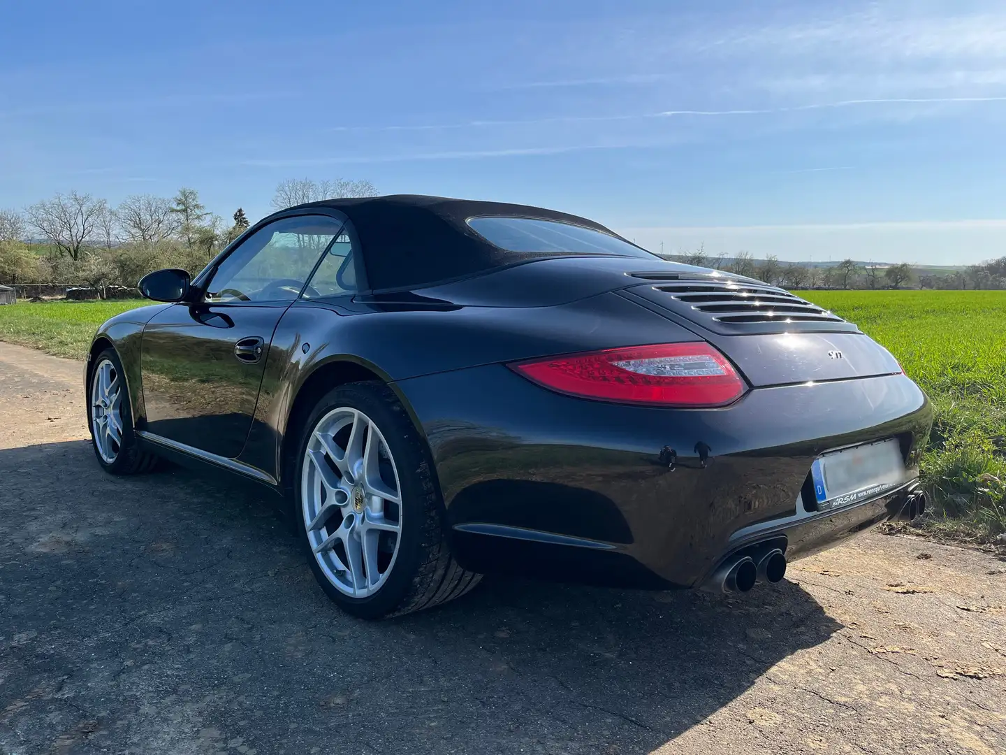 Porsche 997 Porsche 997 Carrera Cabriolet Sportauspuff Nero - 2