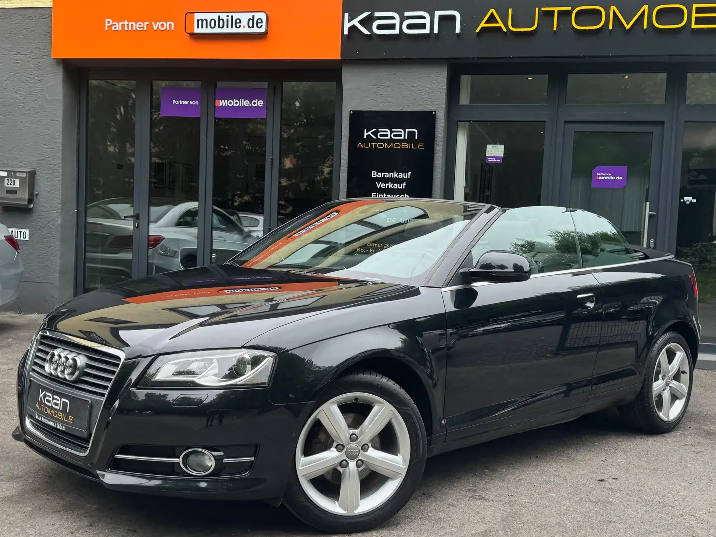 Audi A3 1.2 TFSI Cabriolet Ambition/XENON/SHZ/ST-STOP/PDC Schwarz - 2
