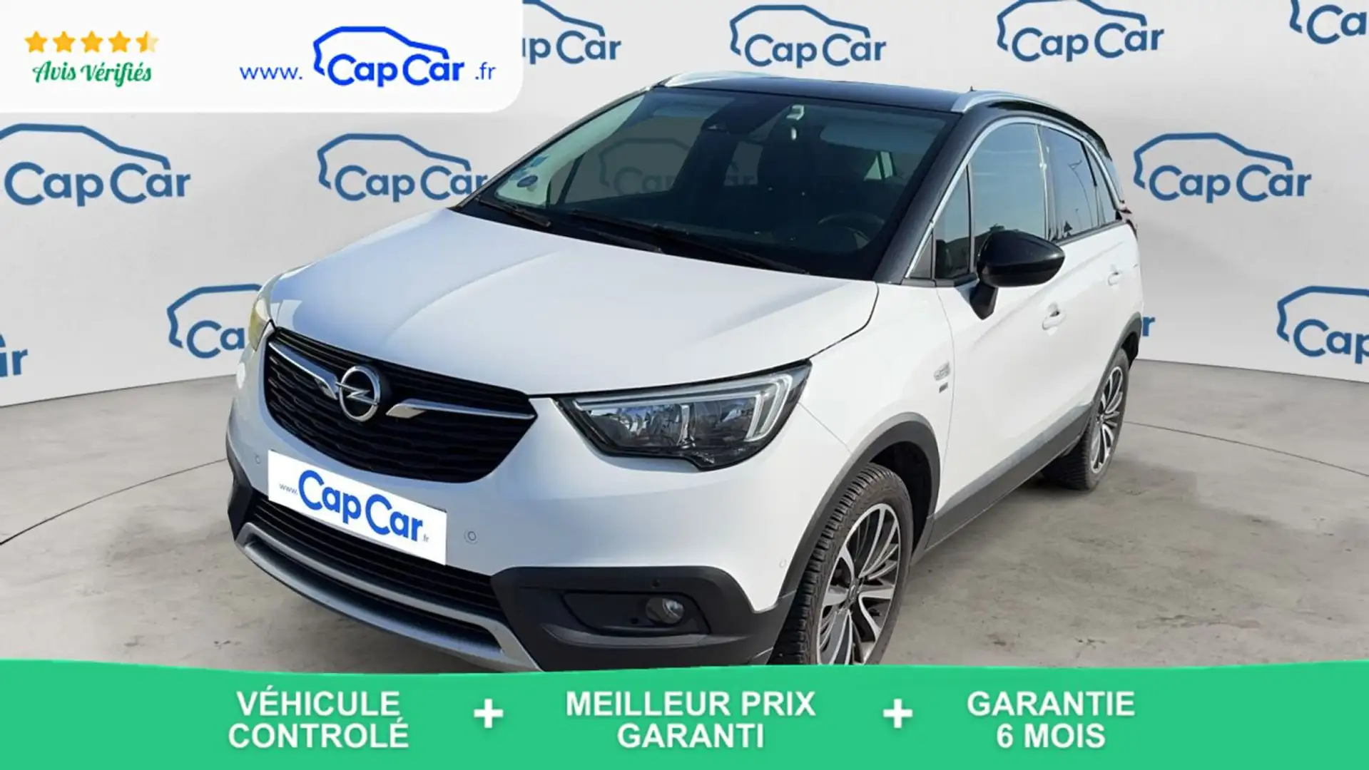 Opel Crossland X 1.2 Turbo 110 Design 120 Ans Blanc - 1