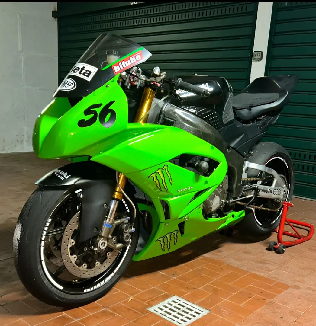 Kawasaki Ninja ZX-6R solo Pista Verde - 1