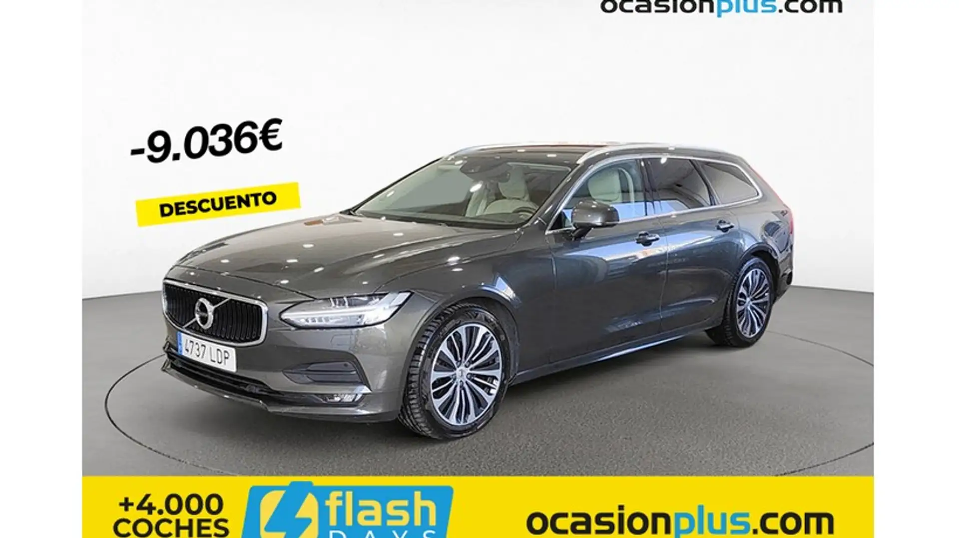 Volvo V90 D4 Business Plus Aut. 190 Gris - 1