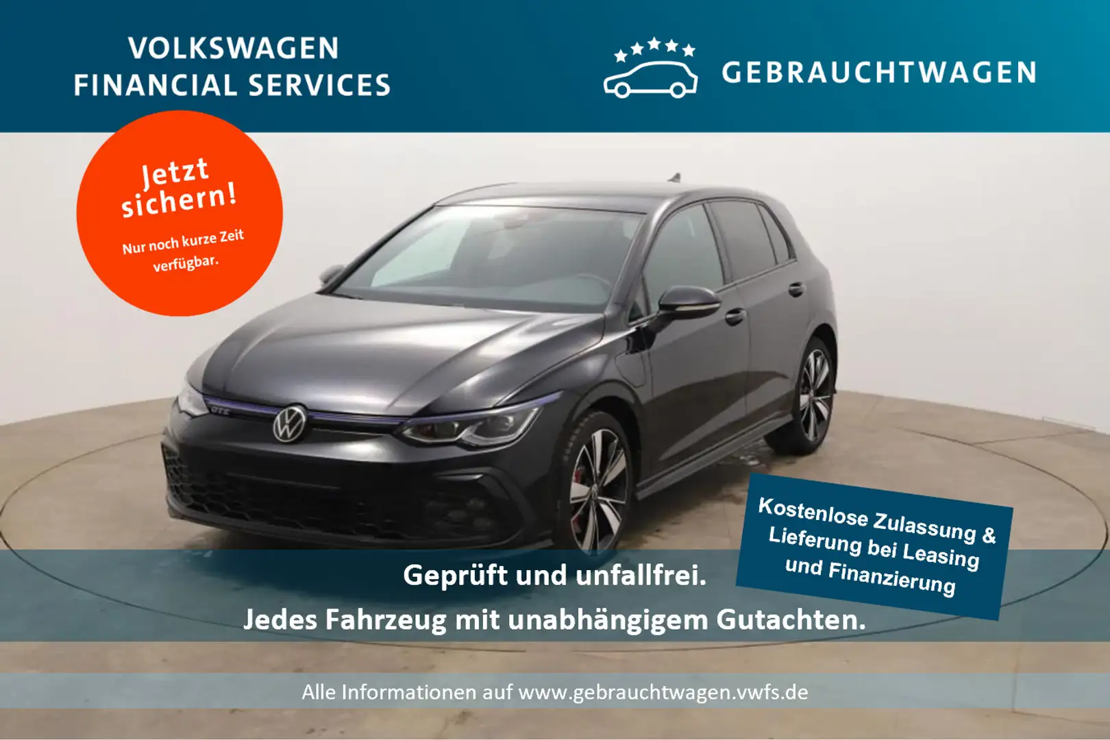 Volkswagen Golf GTE GTE 1.4 TSI eHybrid DSG RFK*PDC*Tempo*Klima Nero - 1