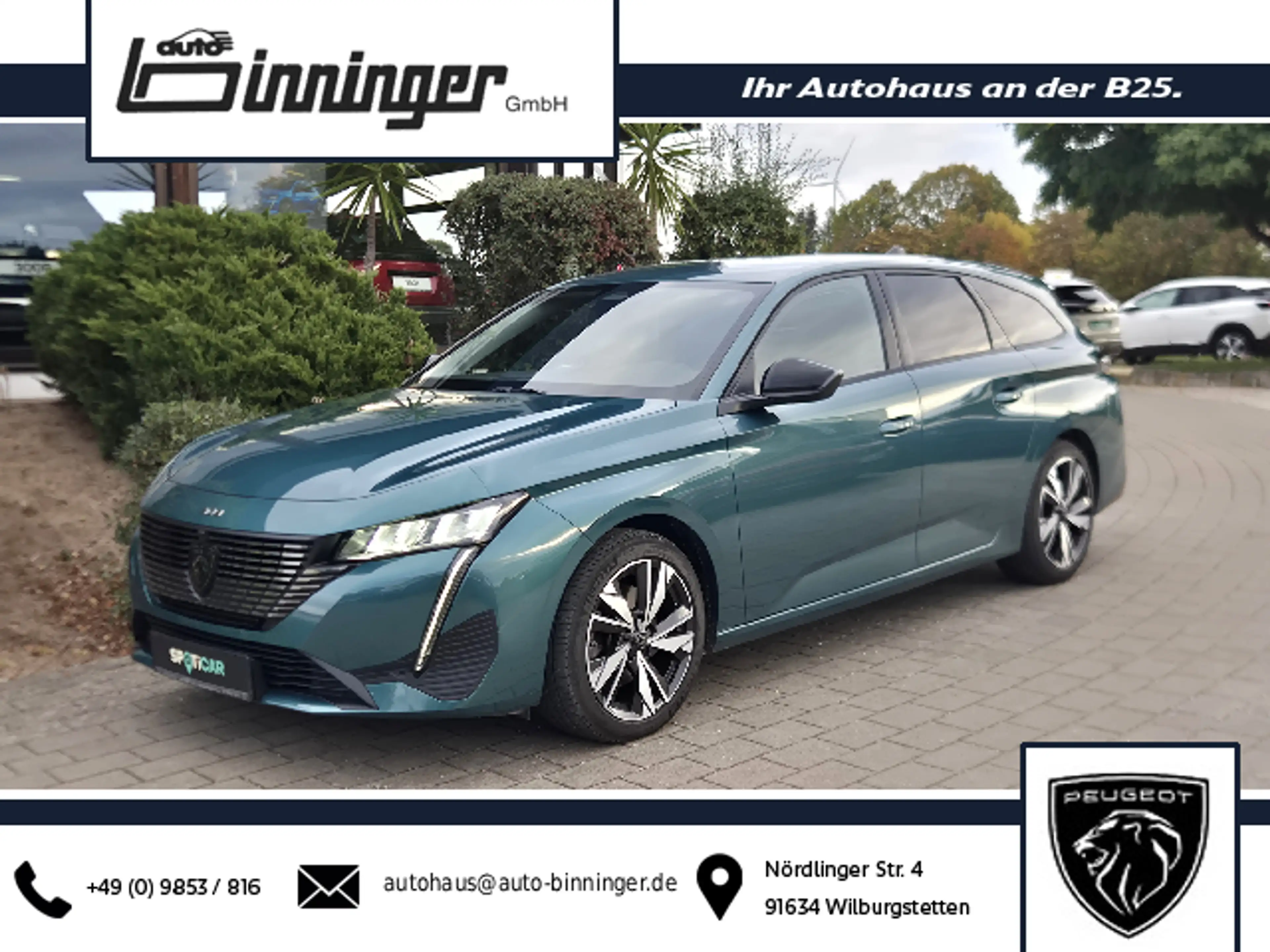 Peugeot 308 308 SW Allure PureTech 130 EAT8 - Automatik/1.Hand/Sitzheizung/Anhängerkupplung