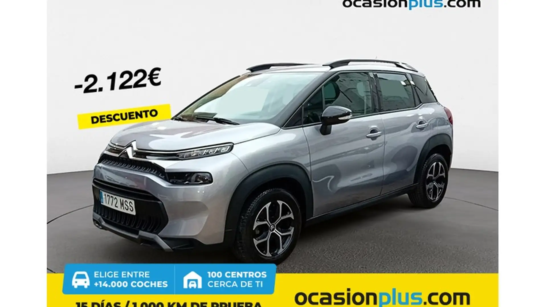 Citroen C3 Aircross BlueHDi S&S Plus 110 Argent - 1