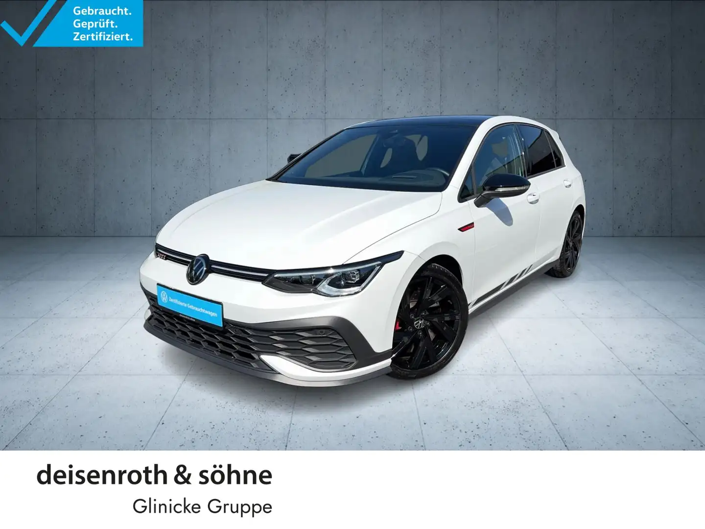 Volkswagen Golf GTI Clubsport Black/Matrix/Pano/H&K/HuD/Kam Weiß - 1