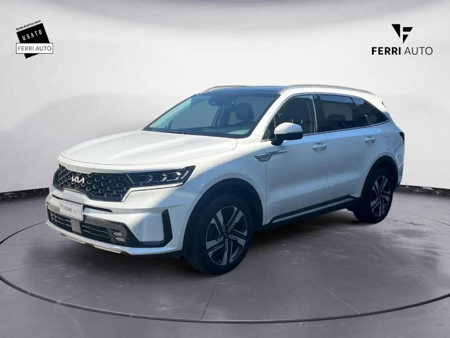Kia Sorento 1.6 T-GDi HEV AT6 4WD Style Bianco - 1