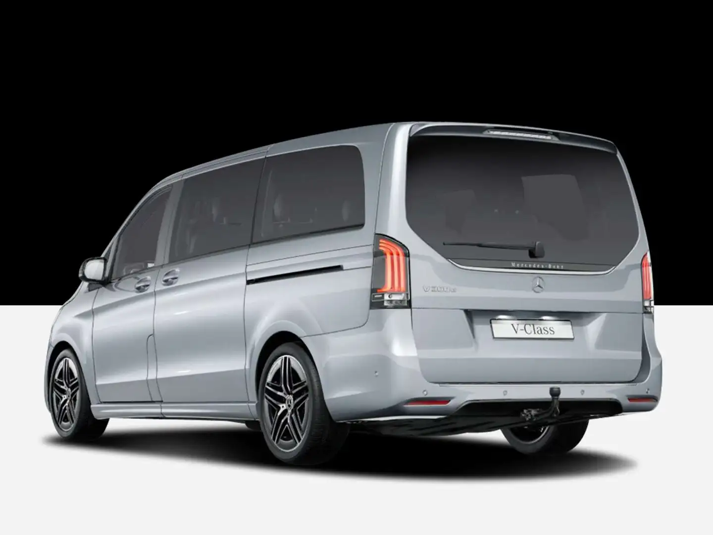 Mercedes-Benz V 300 V 300 d AVANTGARDE Lang  AMG Line/Basic/Navi/Klima Argent - 2