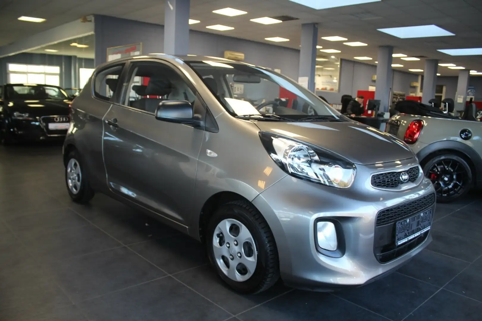 Kia Picanto 1.0l Klima - WENIG KILOMETER - Gris - 1