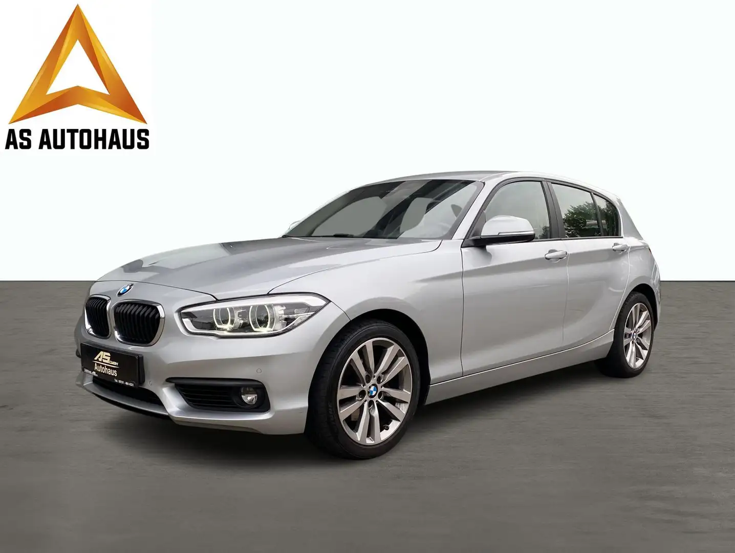 BMW 120 1 120i Autom Navi Kamera Bluetooth SHZ Bi-LED Argento - 1