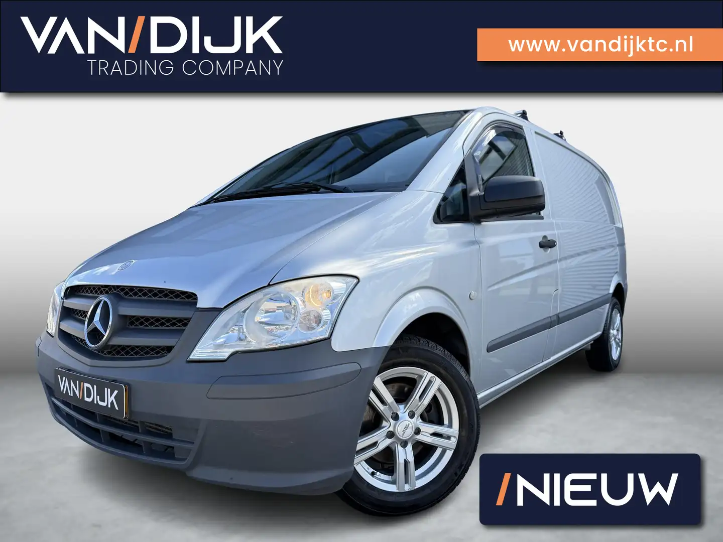 Mercedes-Benz Vito 110 CDI 320 Functional ✓Marge Auto ✓Airco ✓Elektri Grijs - 1