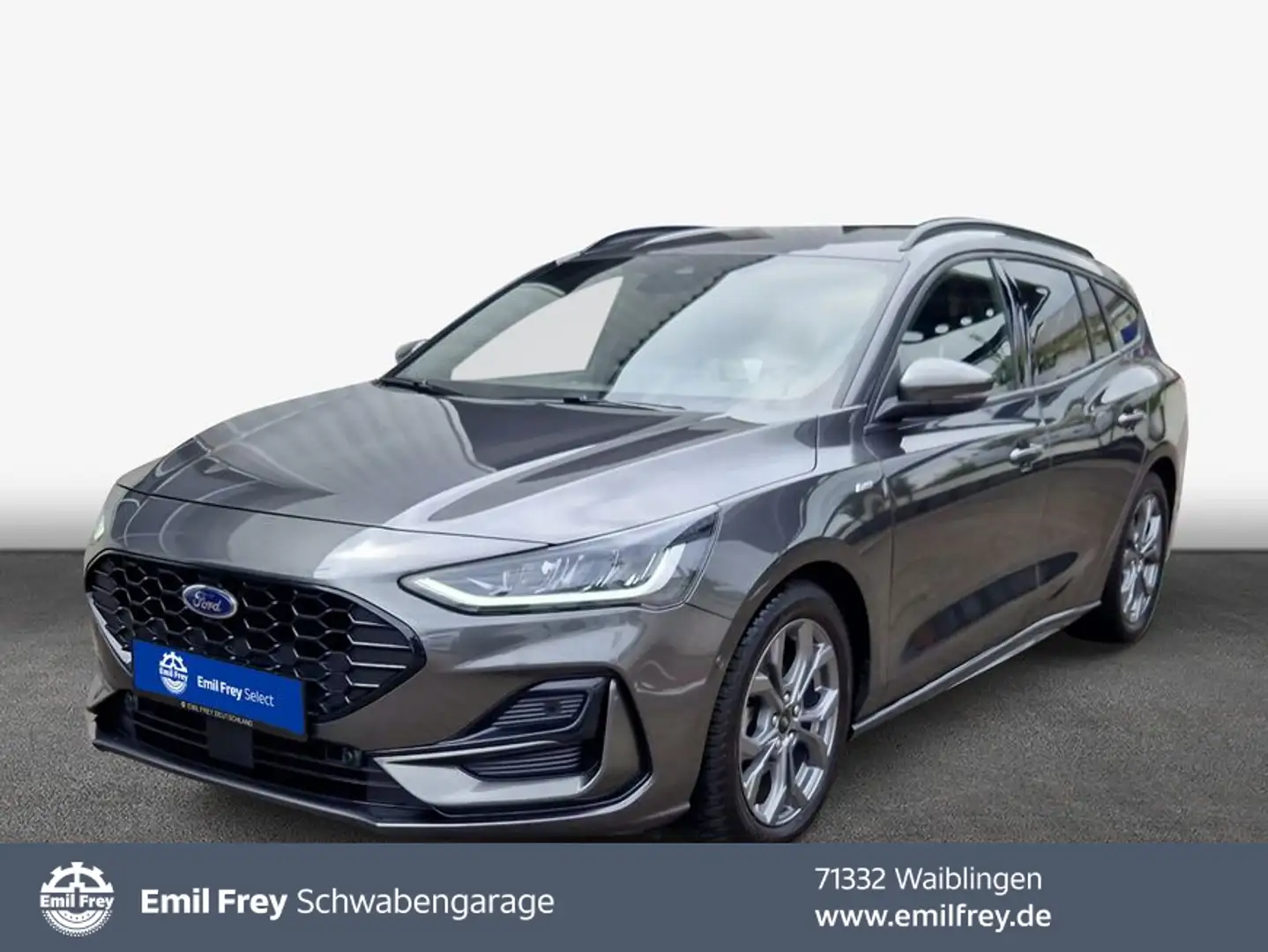 Ford Focus Turnier 1.0 EcoBoost Aut ST-LINE X Grijs - 1