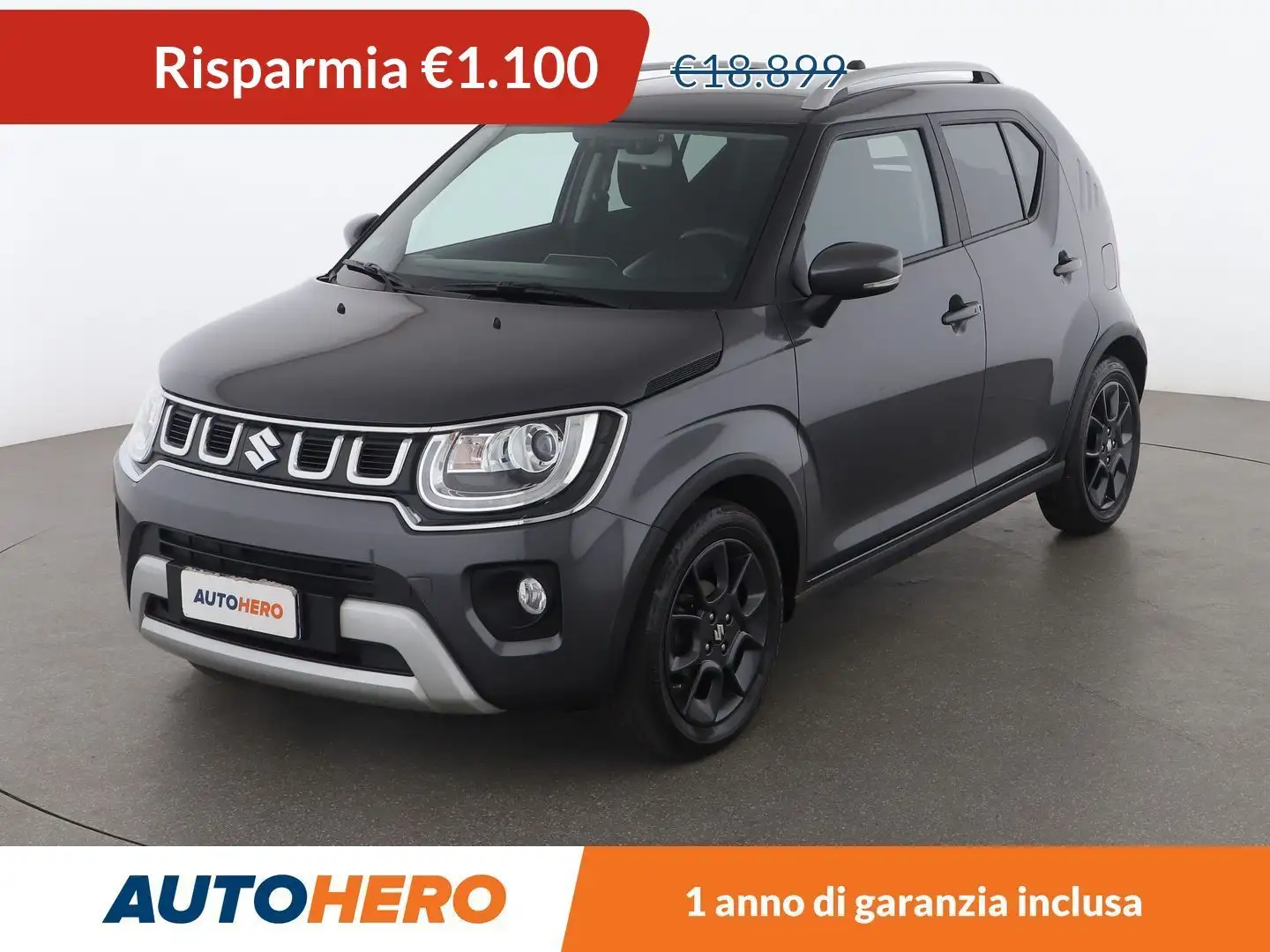 Suzuki Ignis 1.2 DualJet Mild-Hybrid Top MHEV siva - 1