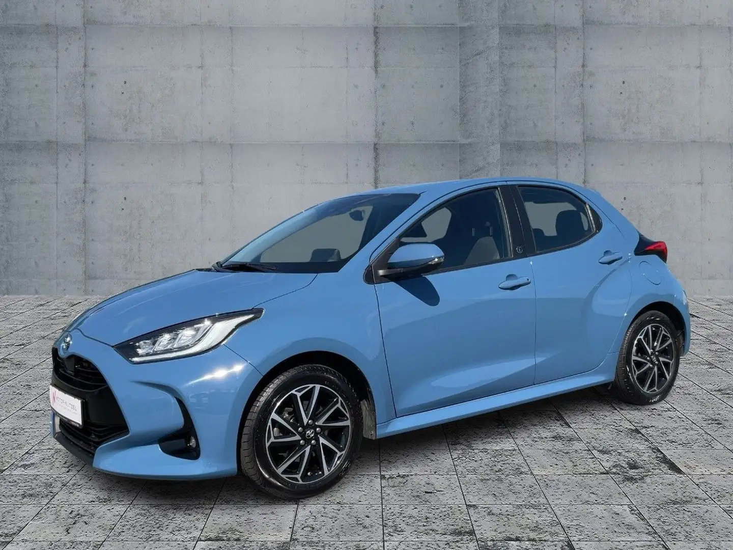 Toyota Yaris 1.5 Hybrid TEAM D LED+NAV+ACC+SHZ+RFK+16" Blauw - 2