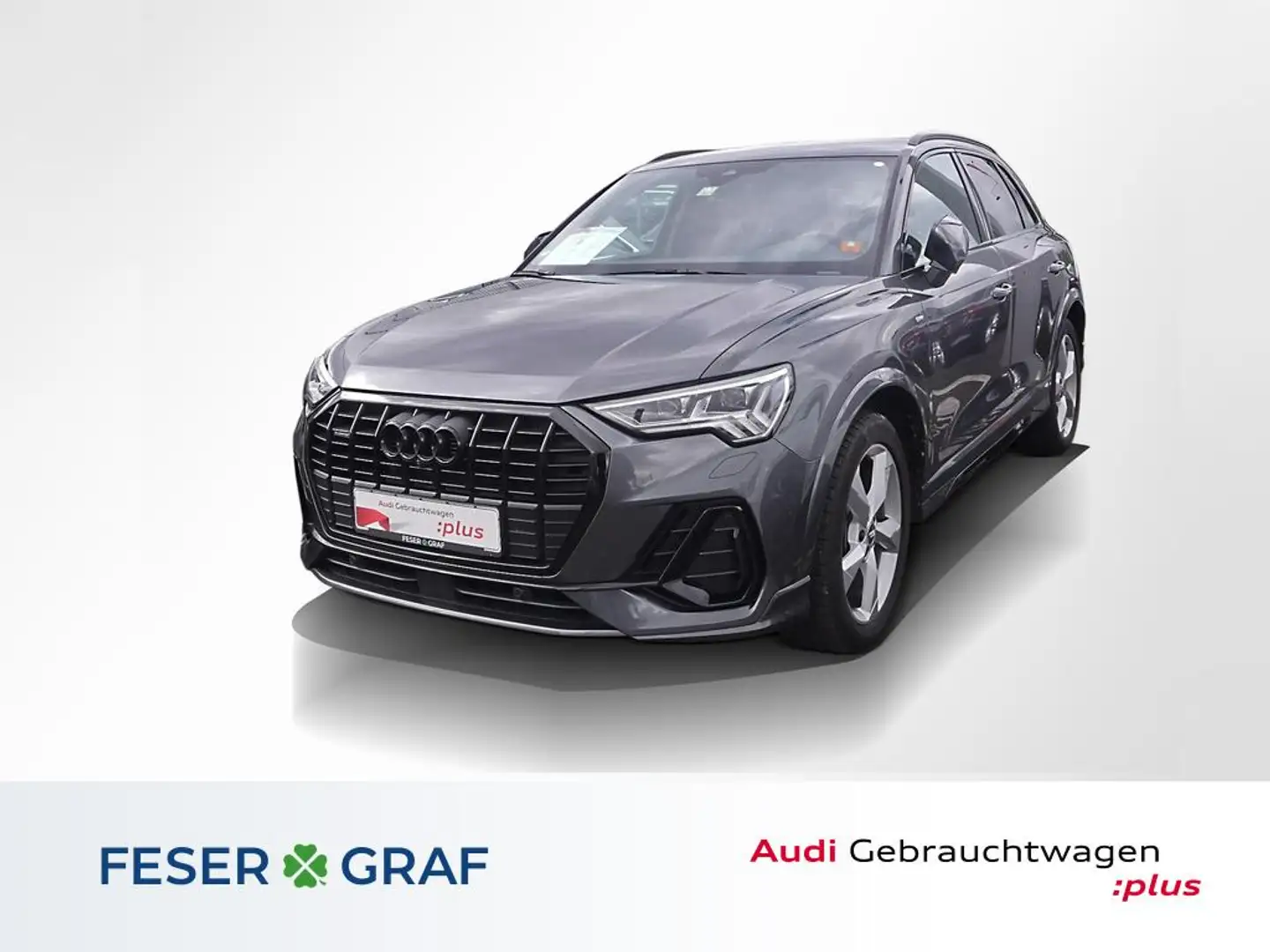 Audi Q3 S line 40 TDI qu. AHK Matrix 360° Sonos ACC Grau - 1