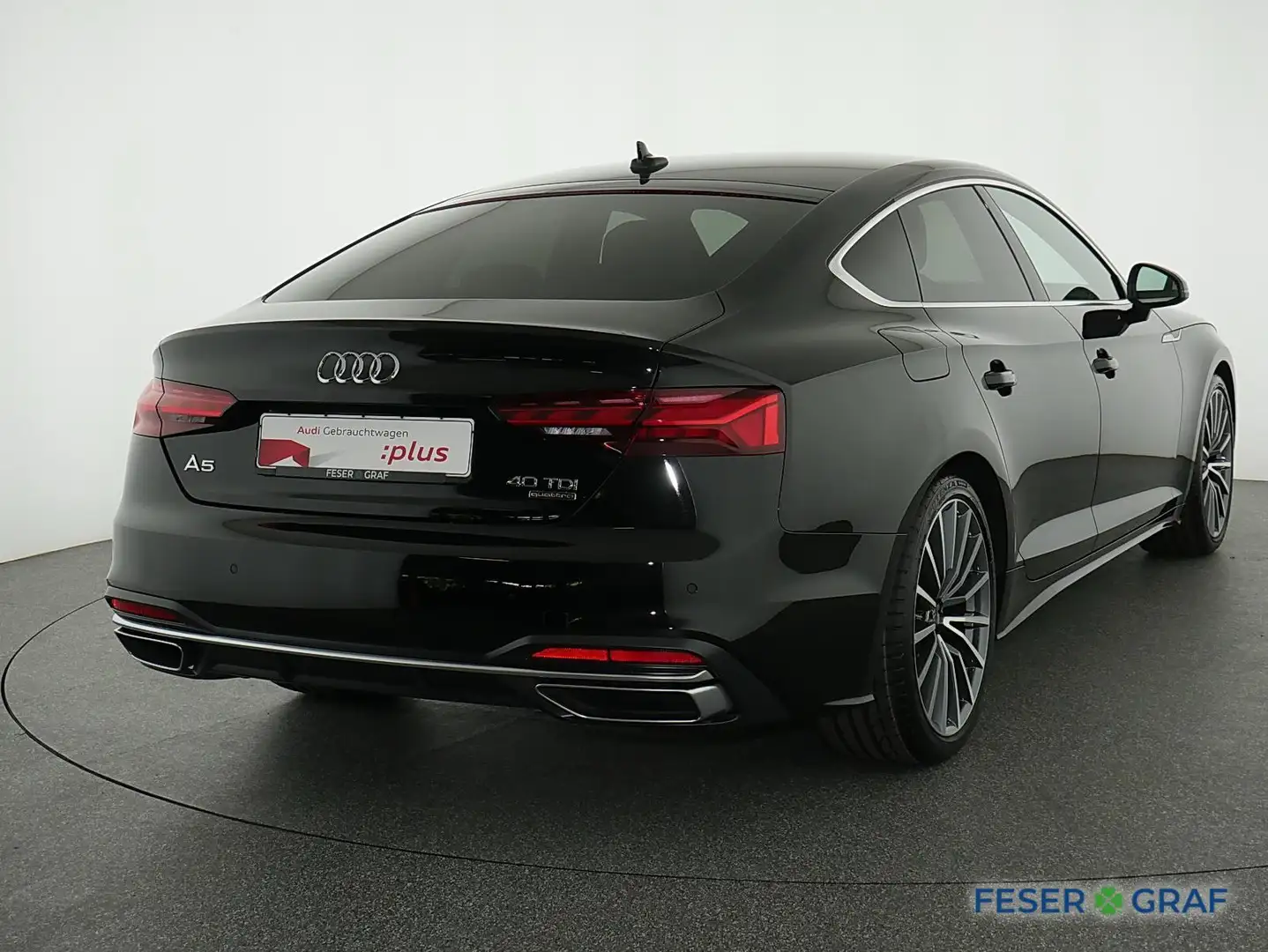 Audi A5 Sportback 40 TDI q. S line Int/Matrix/ACC/Virtual/ Schwarz - 2