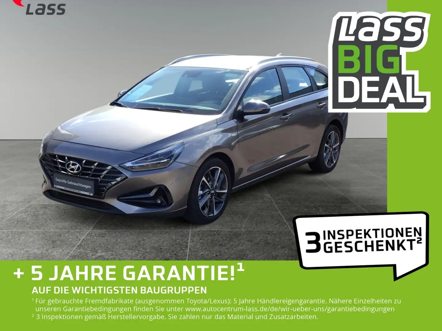 Hyundai i30 cw 1.5 T-GDI Trend +Allwetter+EPH+Navi! Marrón - 1