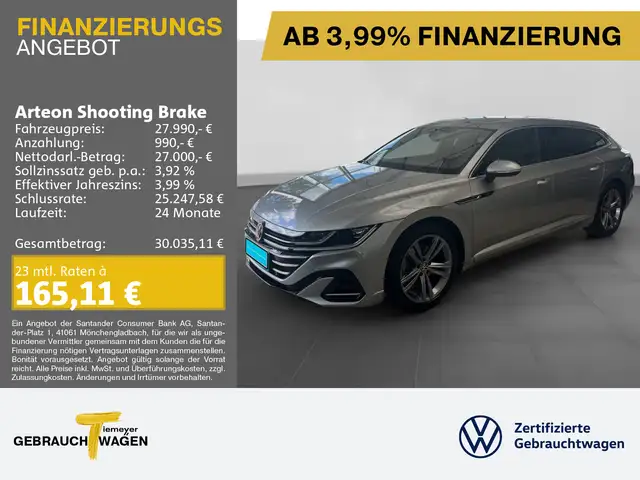 Volkswagen Arteon 2.0 TDI 4M R LINE ST.HEIZ