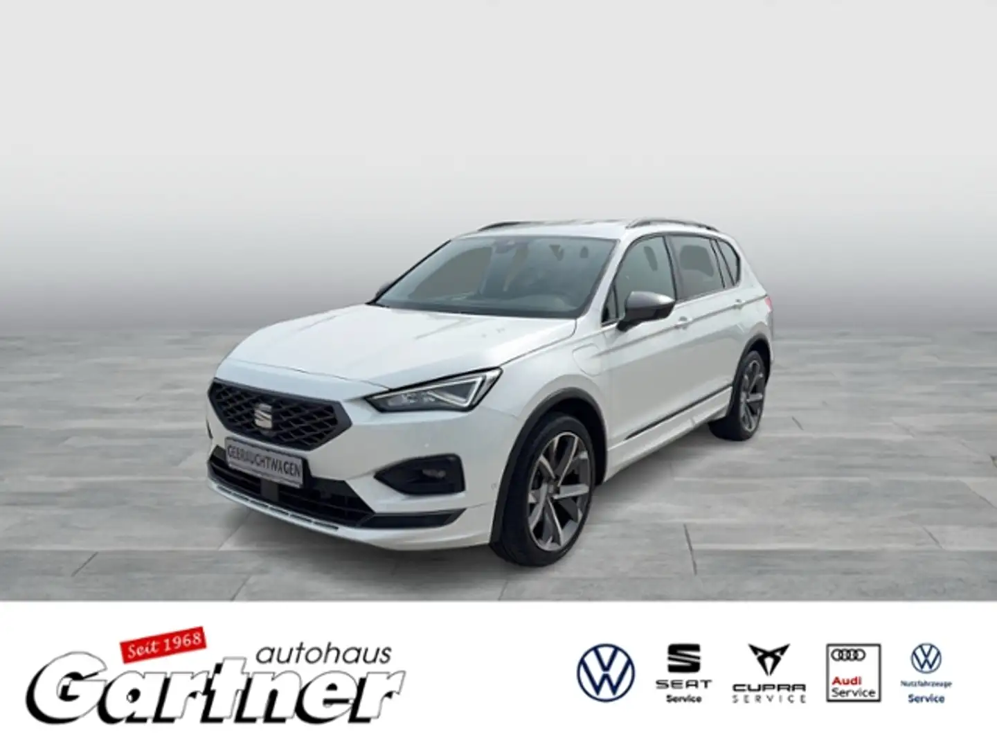 SEAT Tarraco FR 1.4 e-HYBRID DSG AHK DCC NAVI ACC KLIMA LED AL bijela - 1