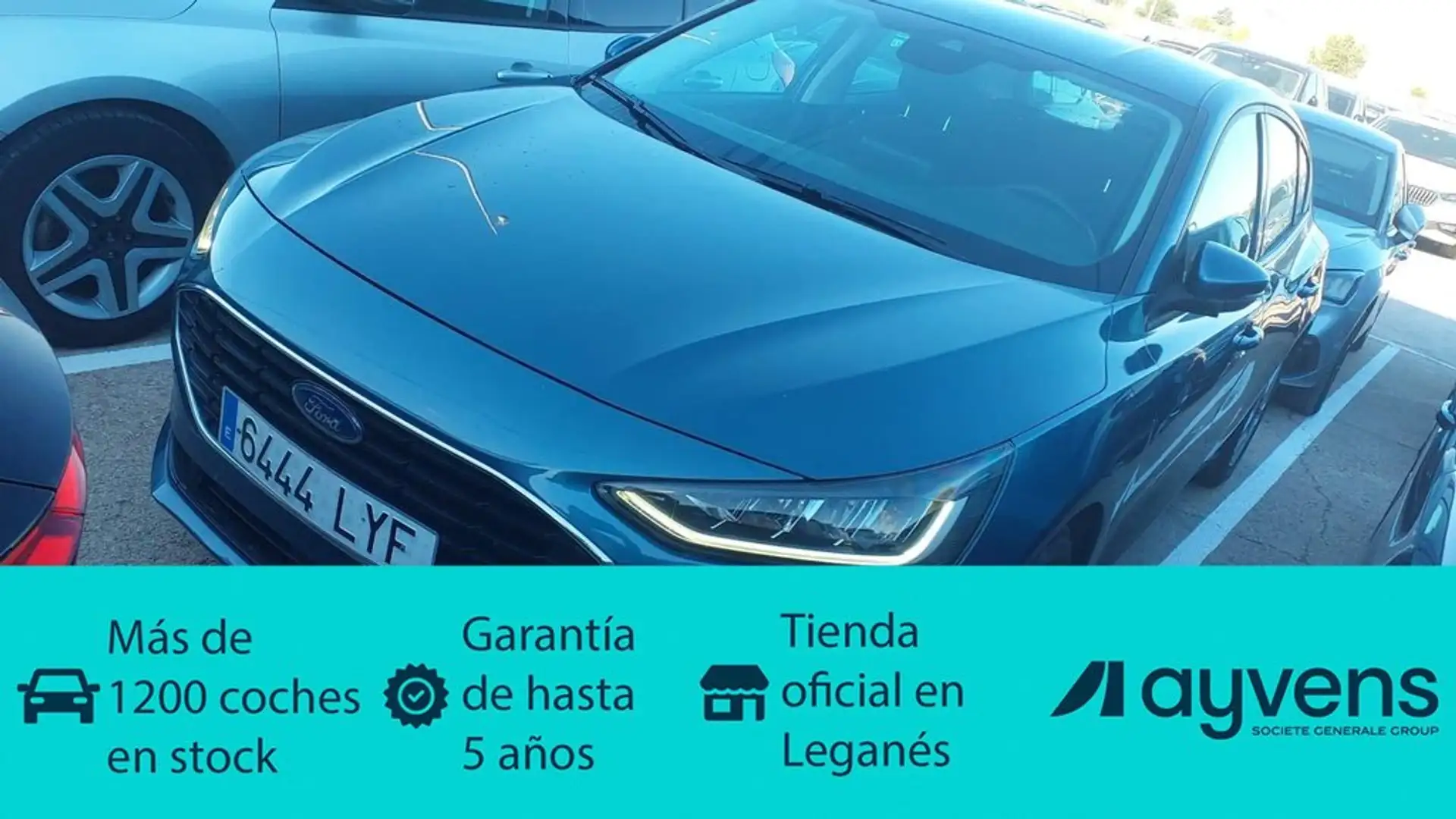 Ford Focus 1.0 Ecoboost MHEV Trend+ 125 Azul - 1