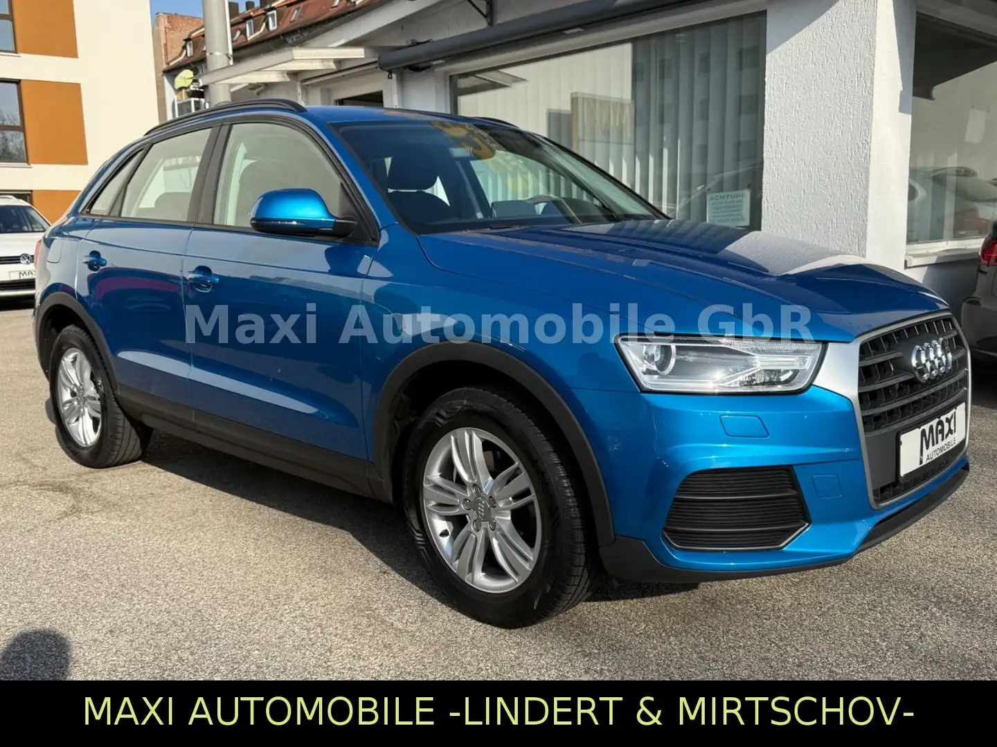 Audi Q3 1,4 TFSI S-tronic-2 HA-NAV-BI XENON-AHK-KD GE Bleu - 1
