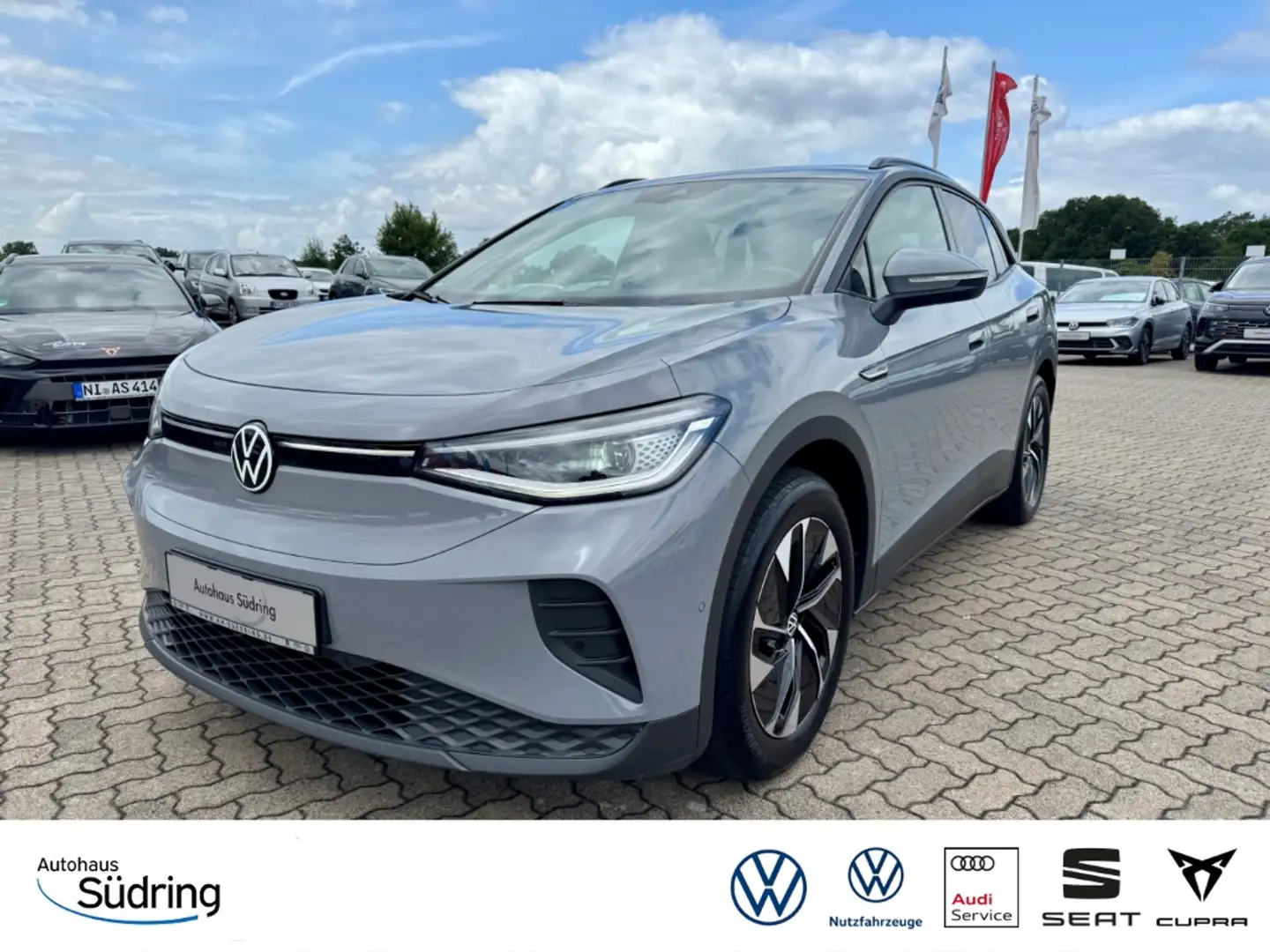 Volkswagen ID.4 Pro Performance AHK Navi Rückfahk. Sitzhz. Grau - 1