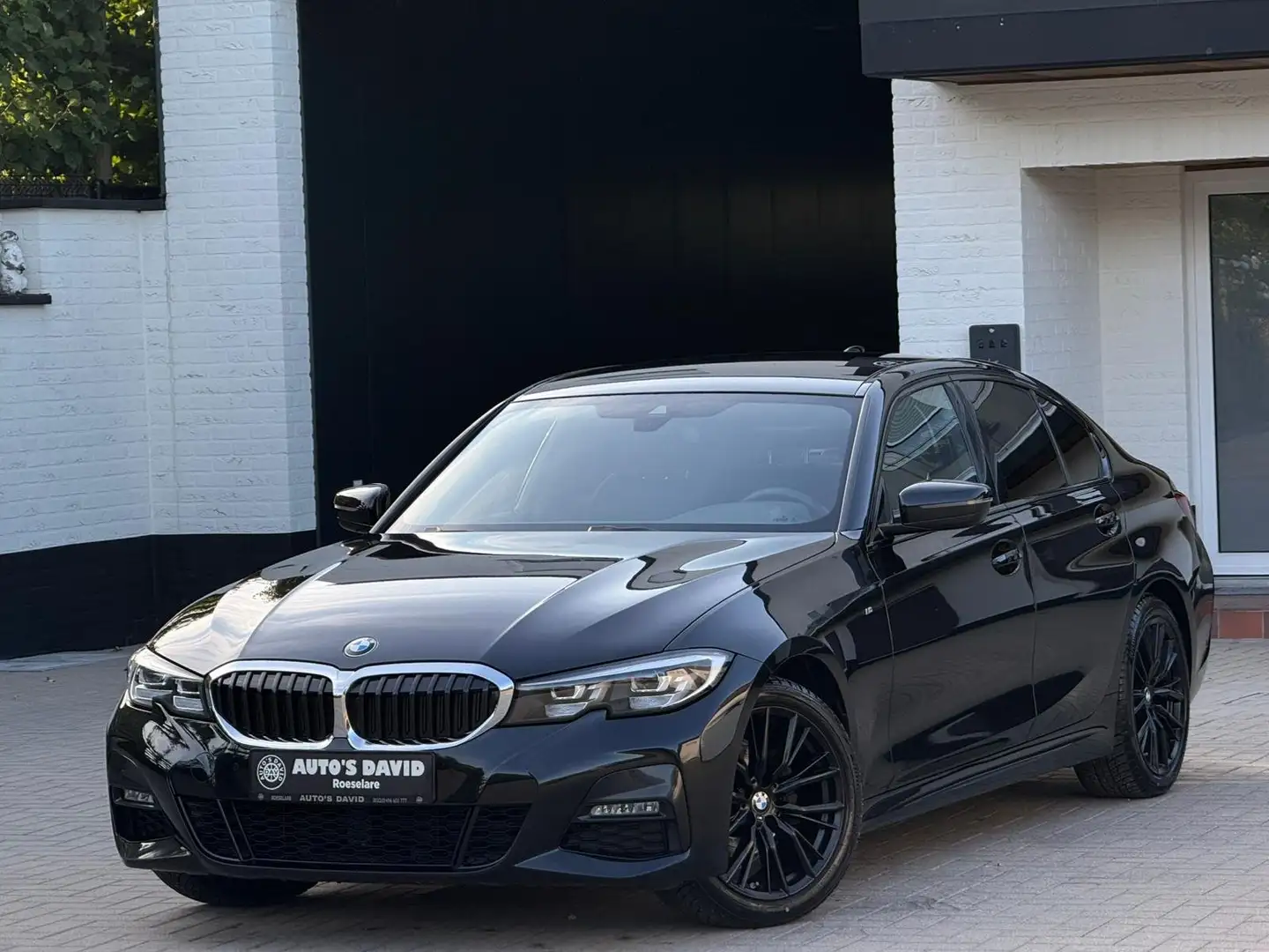 BMW 316 316d Aut.  M Sport Shadow  / 1 jaar garantie!!! Noir - 1