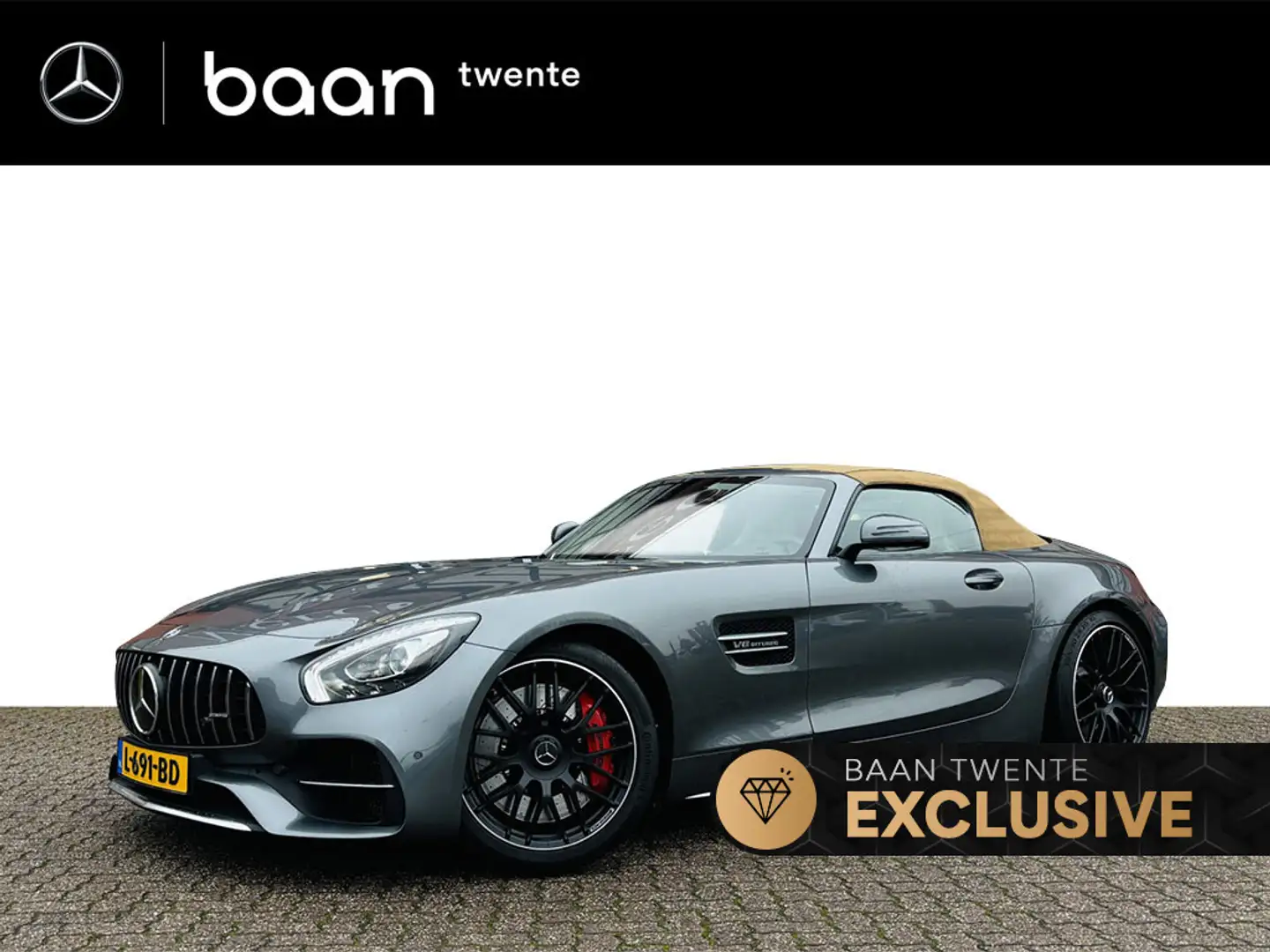 Mercedes-Benz AMG GT C Roadster | AMG Dynamic Plus pakket | AMG Perform Gris - 1