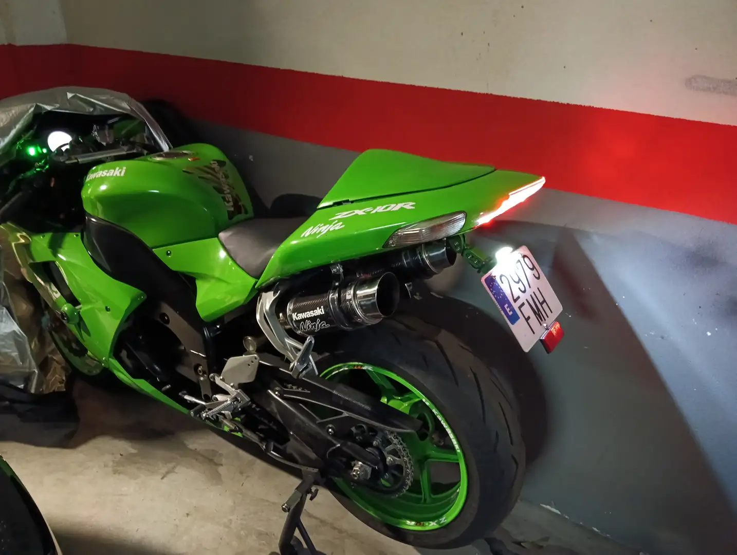 Kawasaki Ninja ZX-10R Zx10R Ninja Verde - 1