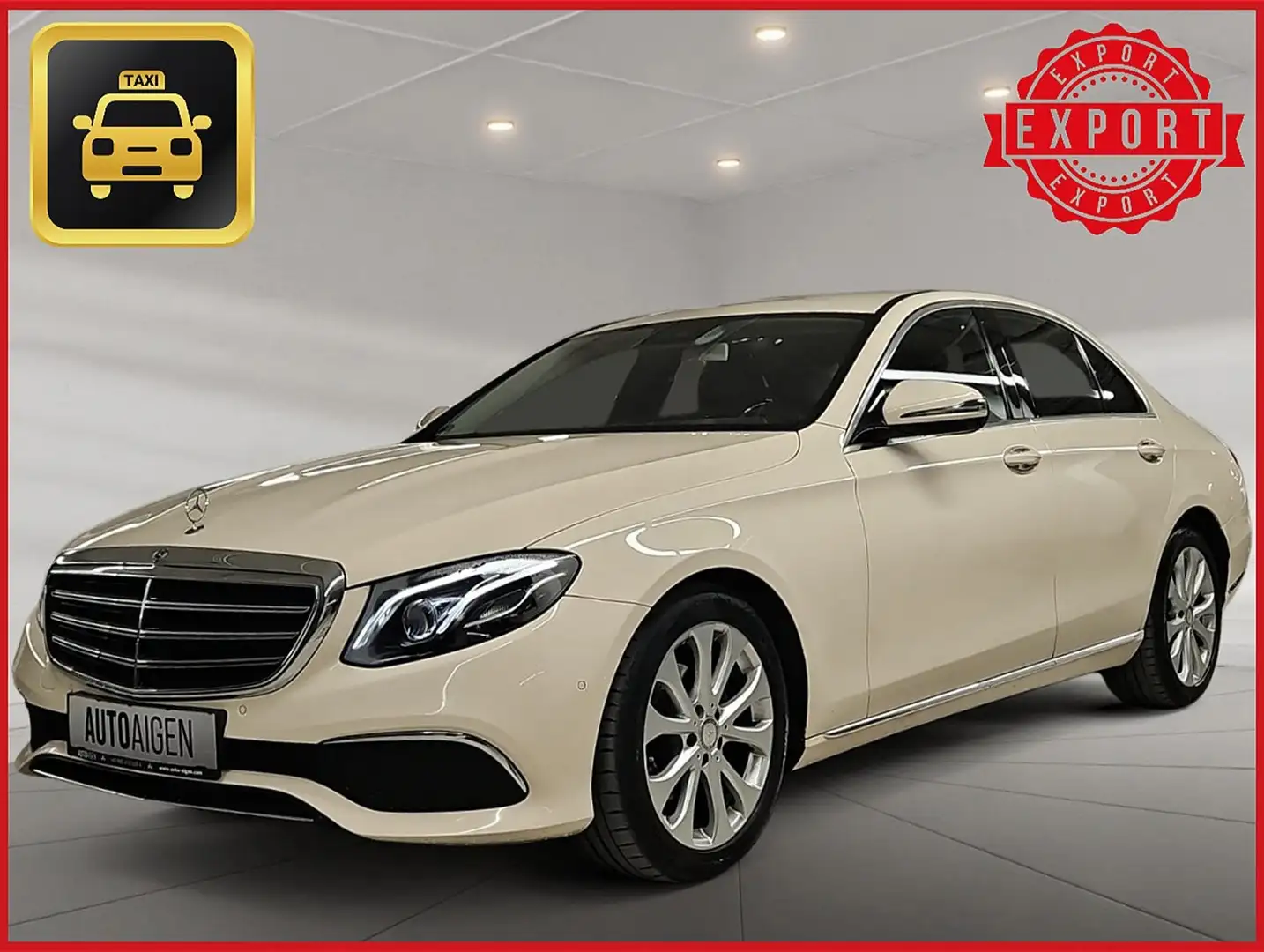 Mercedes-Benz E 200 d * LUXURY * AVANTGARDE * TAXI * EXPORT * NETTO * Beige - 1