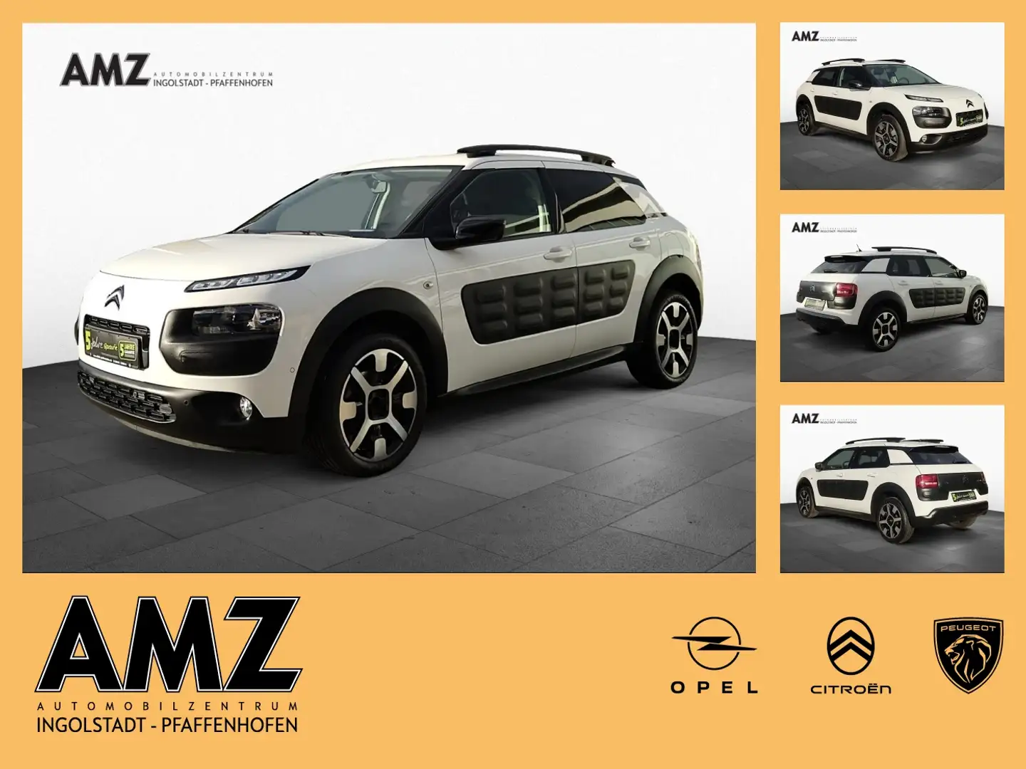Citroen C4 Cactus Selection KAM Park-Ass. 8-Fach Bereift Weiß - 1