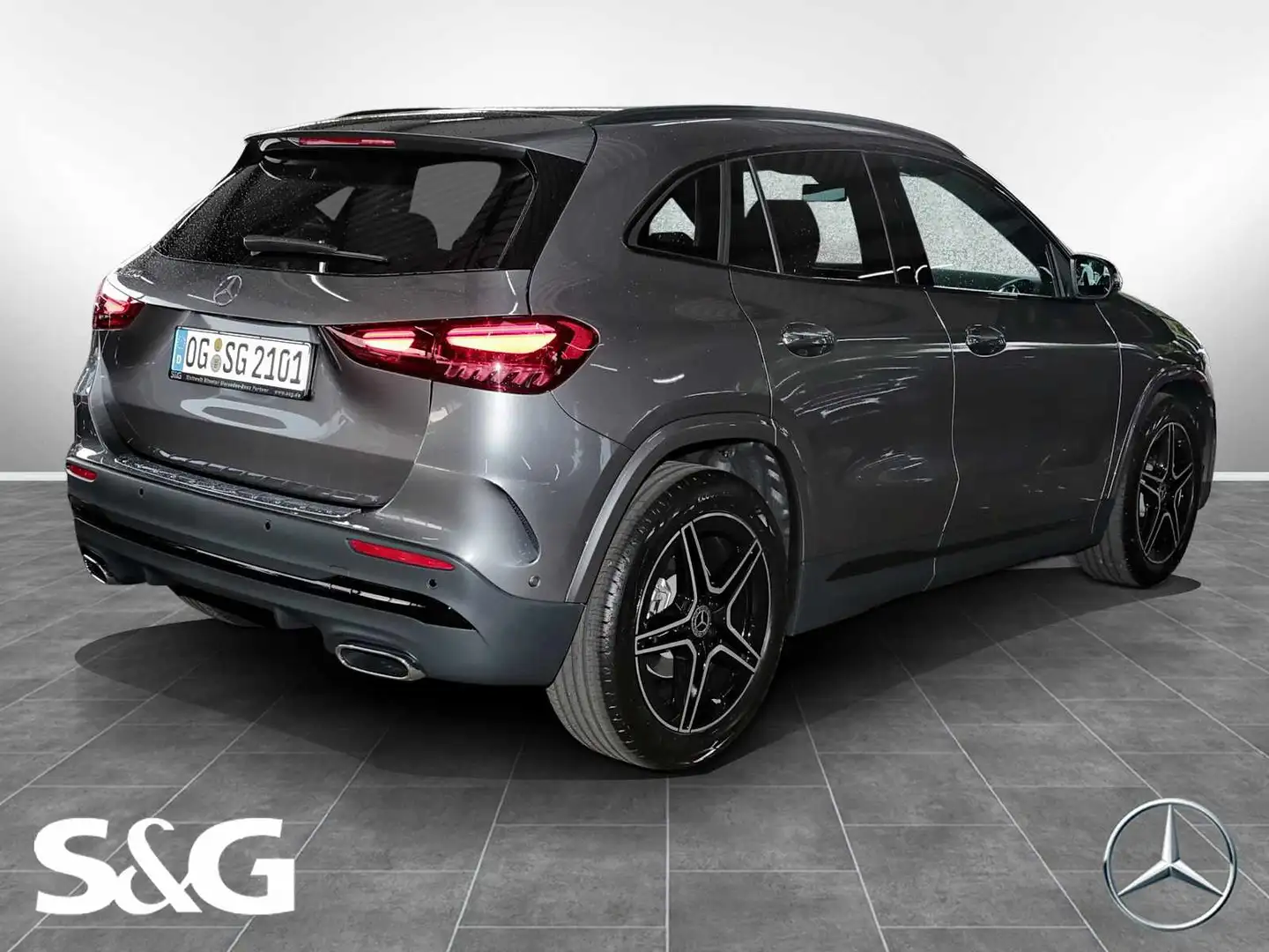 Mercedes-Benz GLA 200 AMG Night+MBUX+360°+M-LED+AHK+DAB+Smartp Сірий - 2