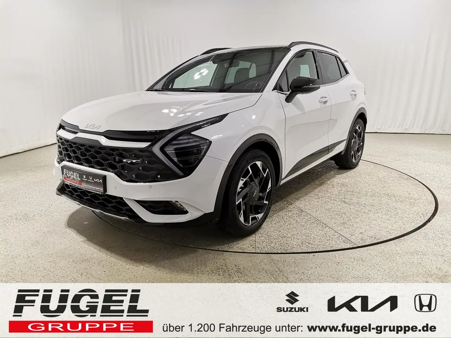 Kia Sportage 1.6 T-GDi 48V DCT GT-Line LED|Navi|Pano Weiß - 1