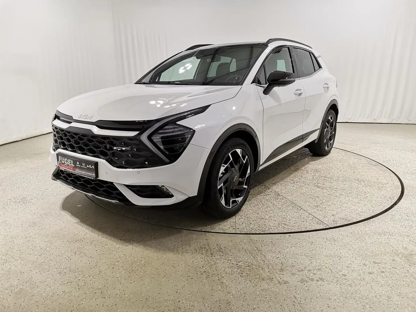 Kia Sportage 1.6 T-GDi 48V DCT GT-Line LED|Navi|Pano Weiß - 2