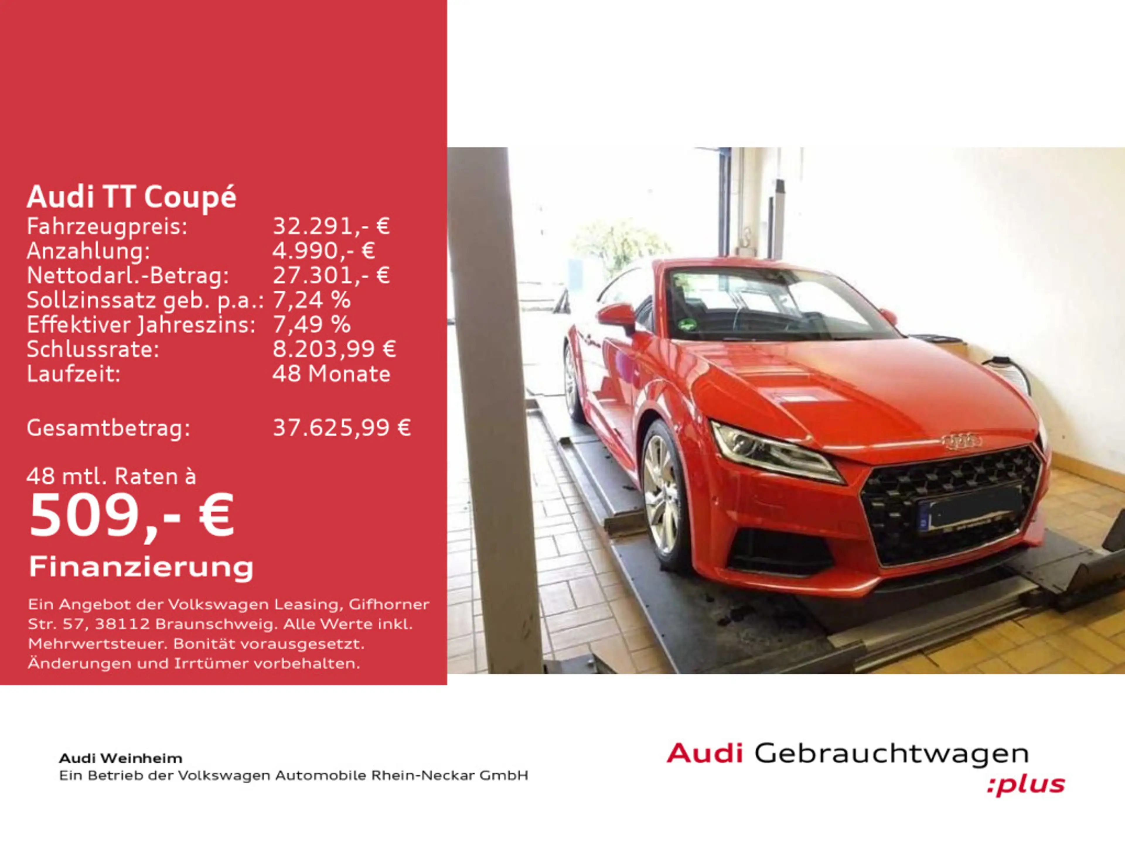Audi TT TT Coupe 40 TFSI S line Klima Navi SHZ uvm — photo 2