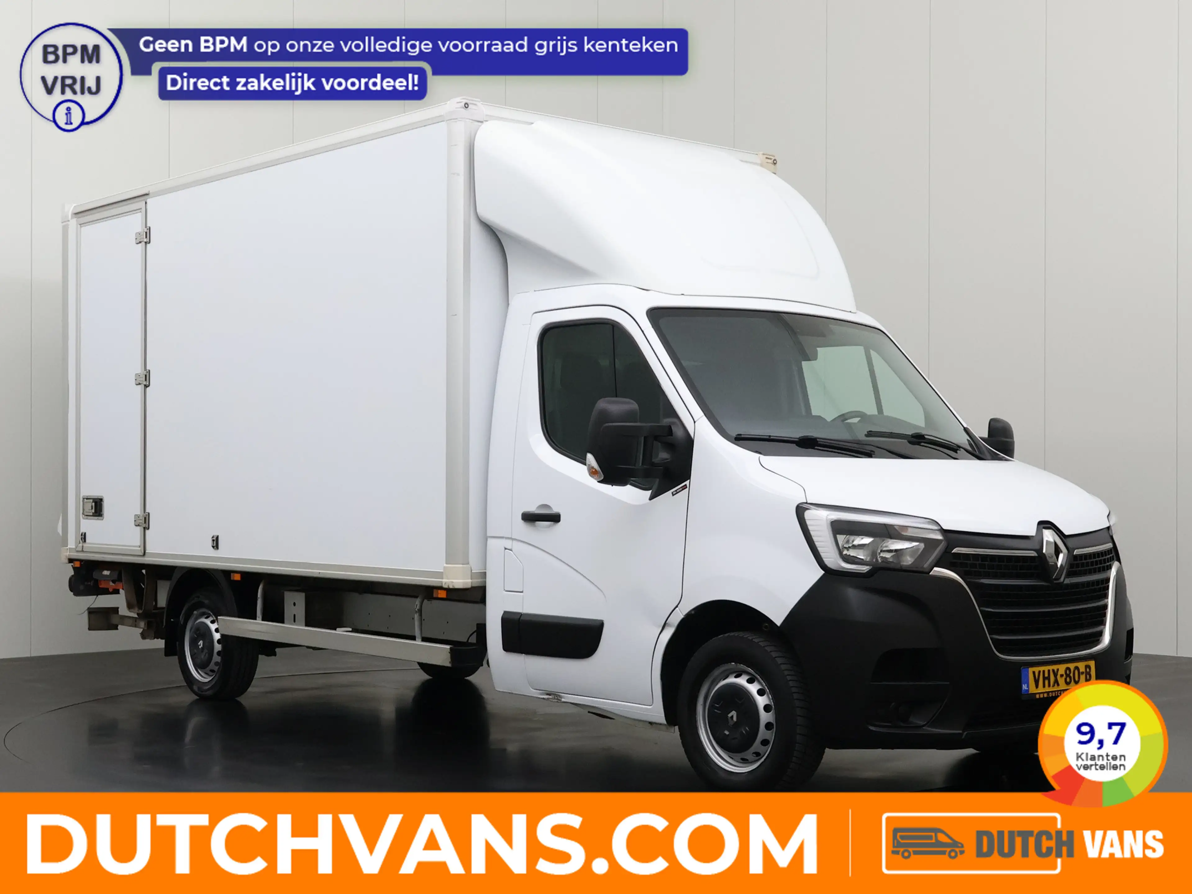 Renault Master 2.3DCi 165PK Bakwagen+Laadklep | Navigatie | Camer