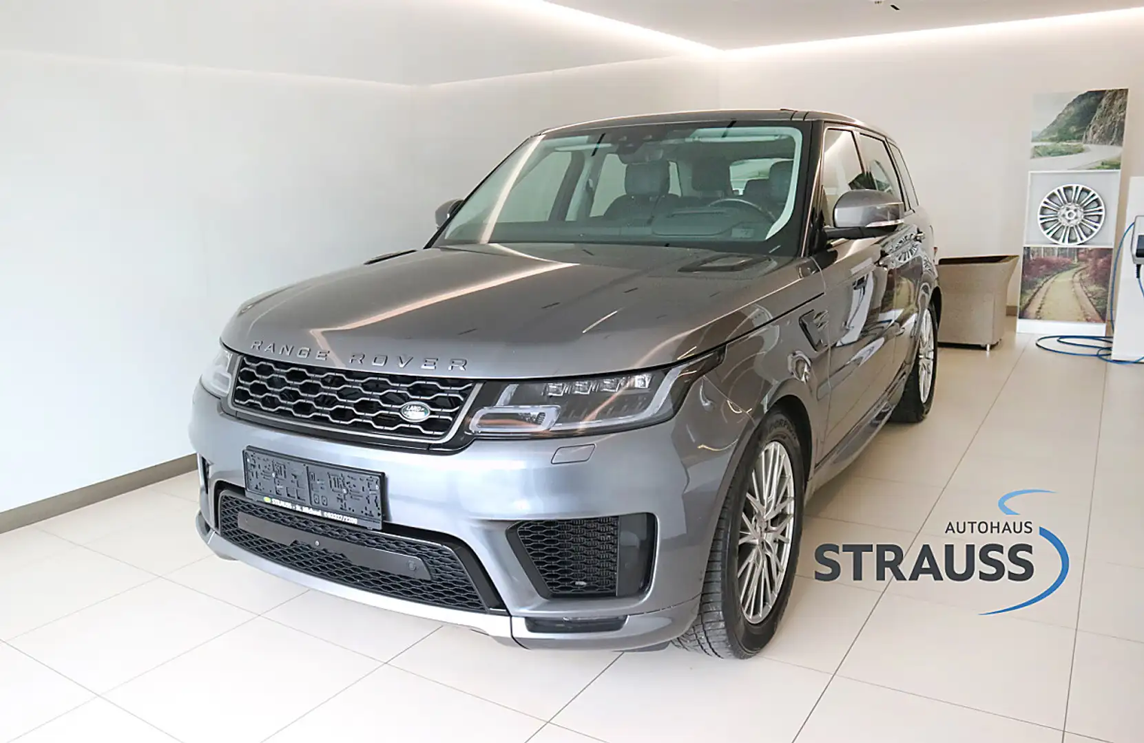 Land Rover Range Rover Sport 5,0 V8 HSE Dynamic Aut. Grau - 1