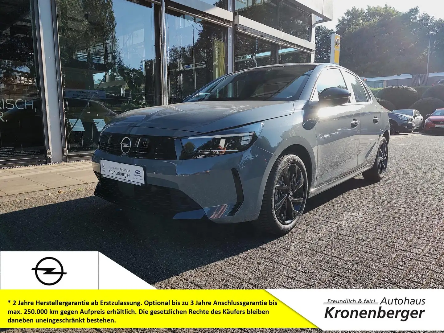 Opel Corsa F 1.2 Allwetterreifen Sitzheizung Grau - 1