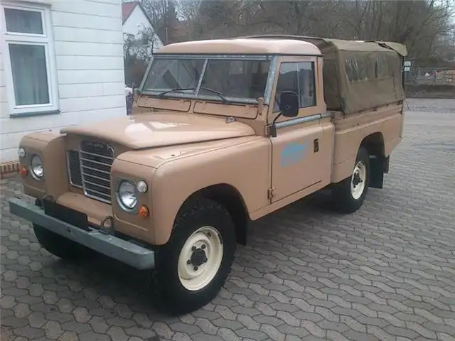 Land Rover Series Serie 3 109 Single Cap