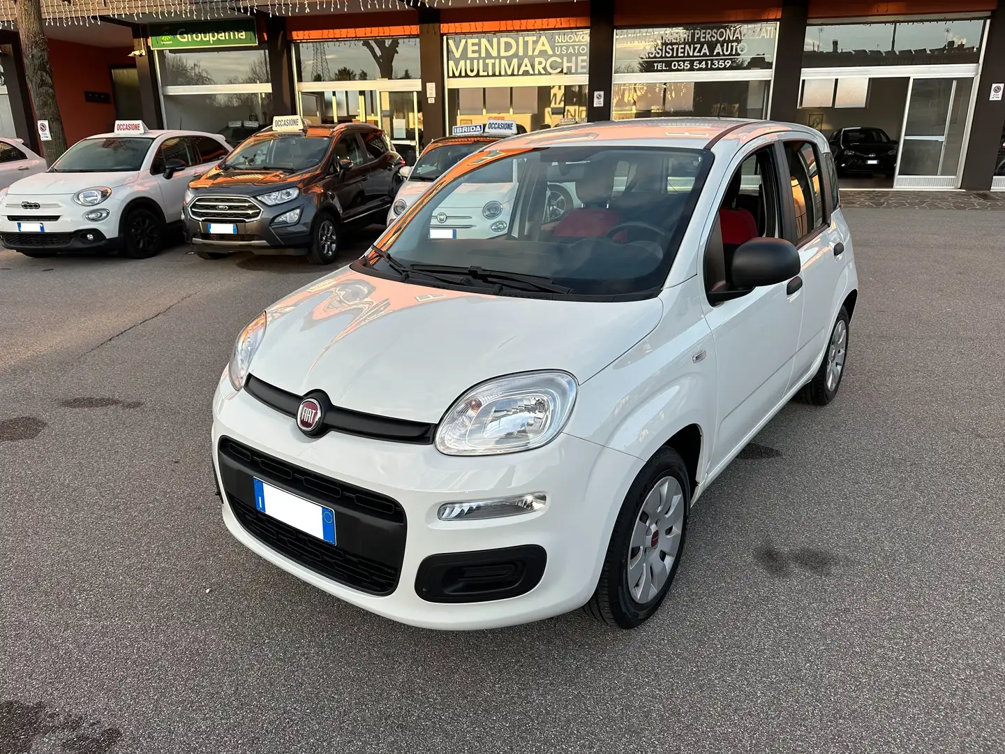 Fiat Panda Panda 1,2 BZ 69CV POP E6 Bianco - 1