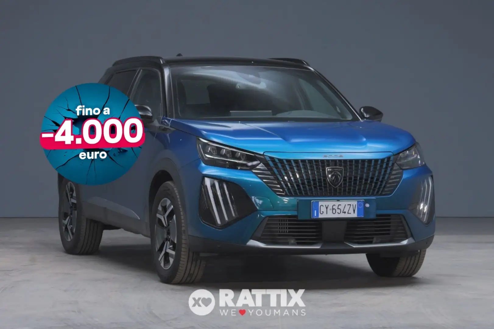 Peugeot 2008 1.2 Hybrid 136CV GT e-DCS6 Blu/Azzurro - 1