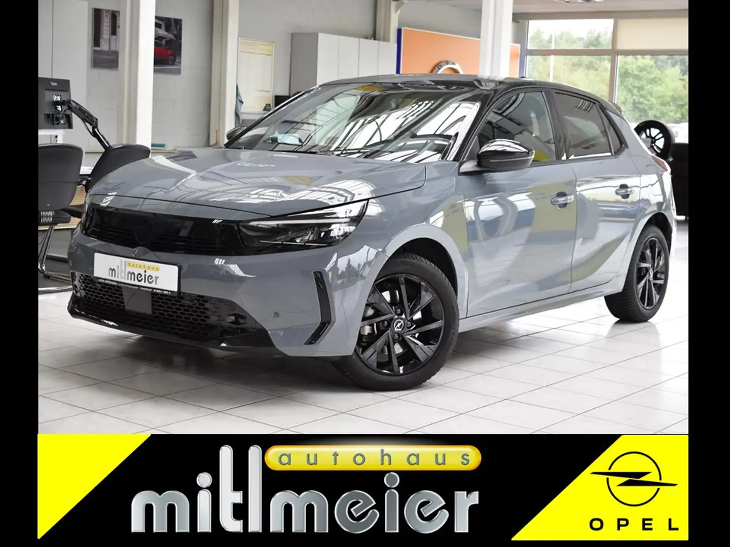 Opel Corsa F 1.2T GS. AUTOMATIK NAVI Klimaautomatik Grau - 1