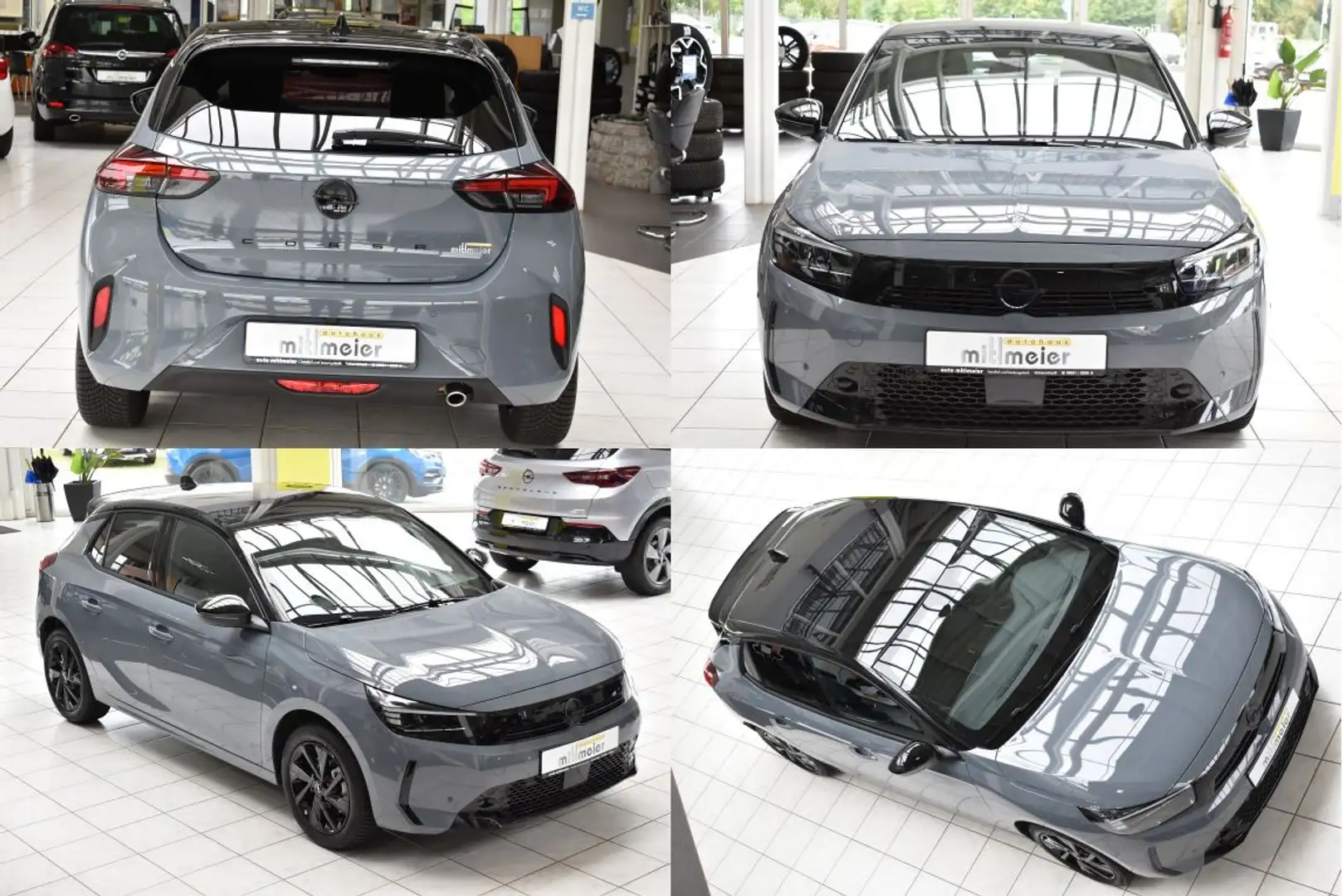 Opel Corsa F 1.2T GS. AUTOMATIK NAVI Klimaautomatik Grau - 2