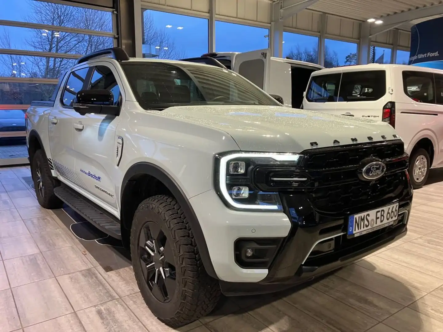 Ford Ranger 2,3 l EcoBoost Doppelkabine PHEV Stormtrak 3,5t An Gris - 2